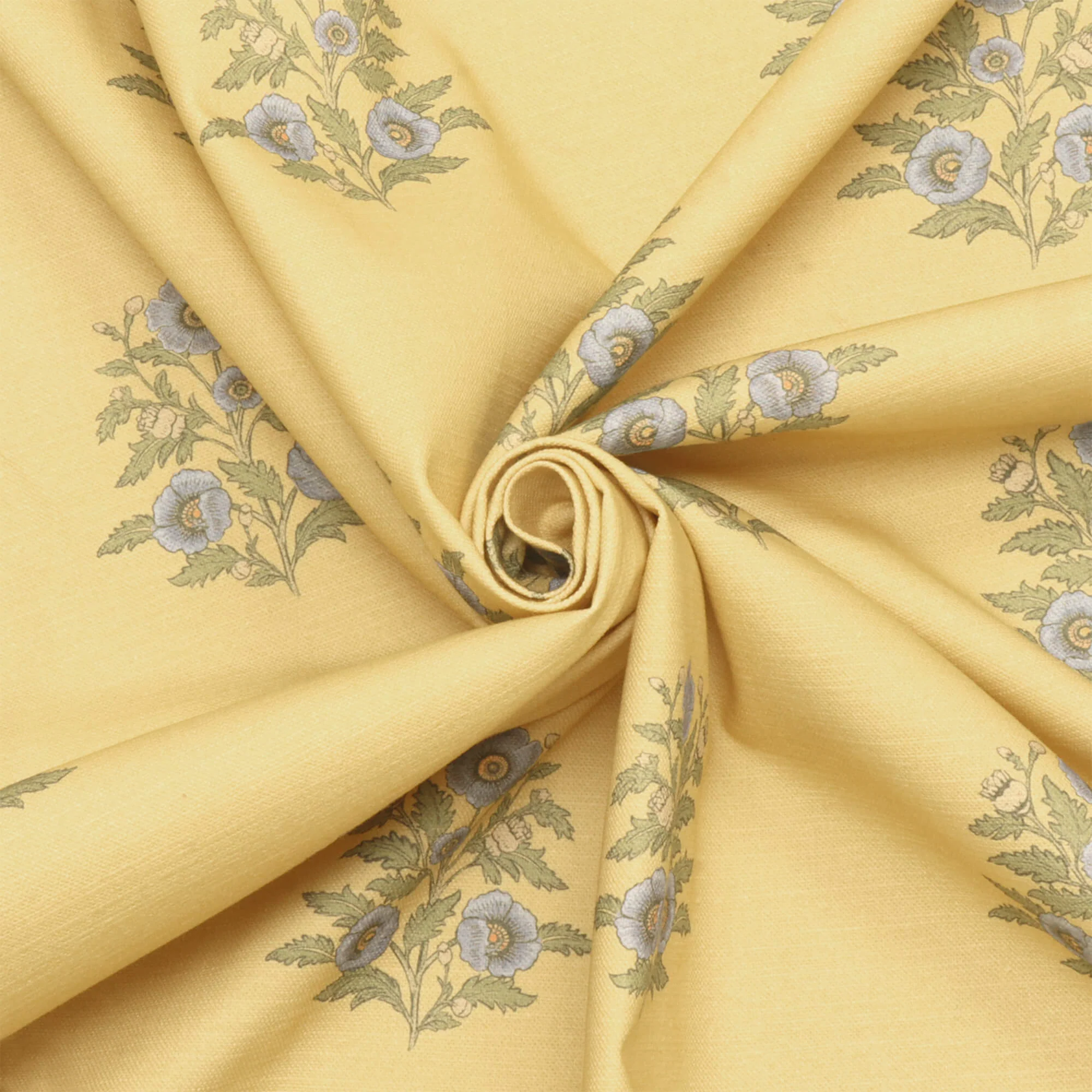 Chess Designs Alscot Buttercup Fabric - Image 3