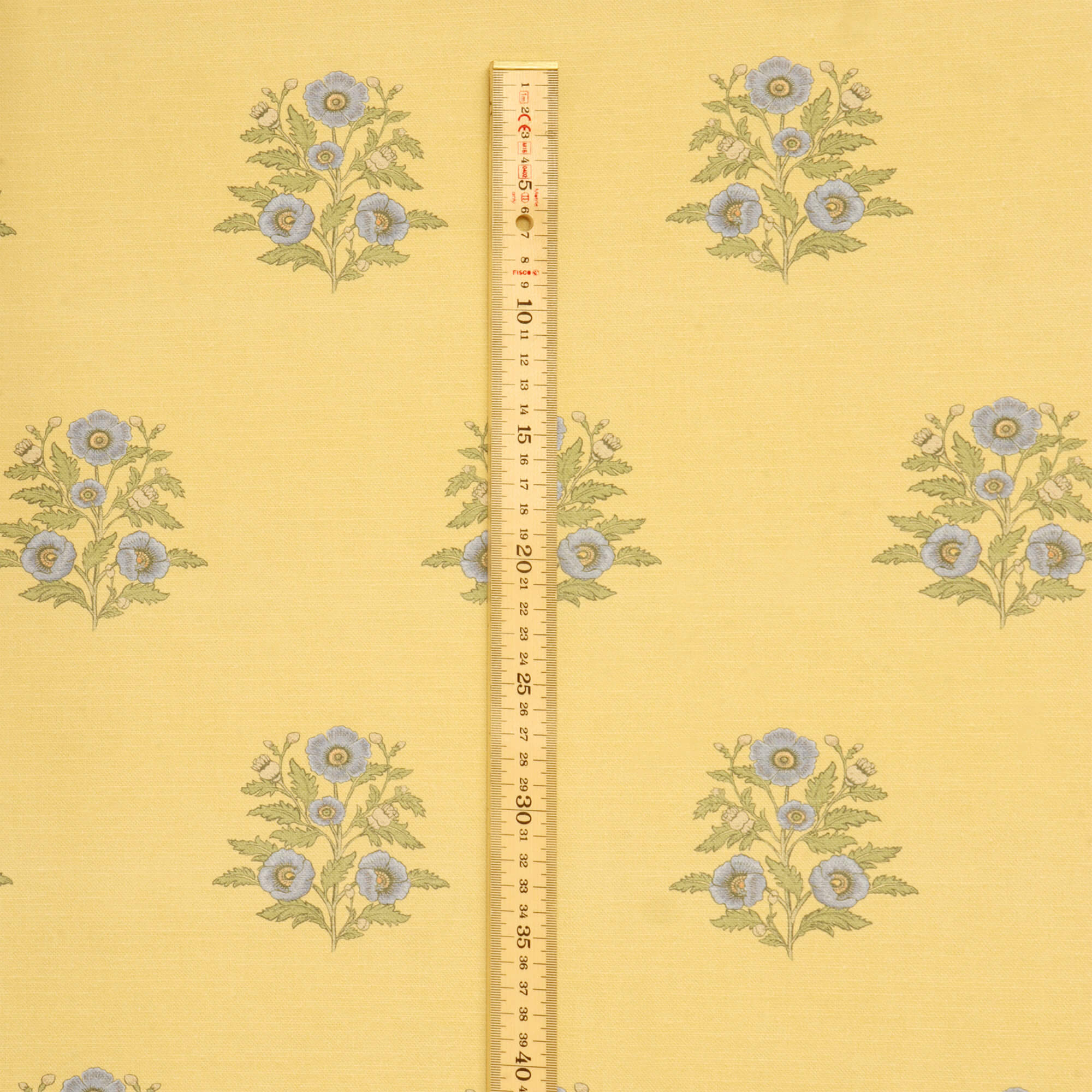 Chess Designs Alscot Buttercup Fabric - Image 5