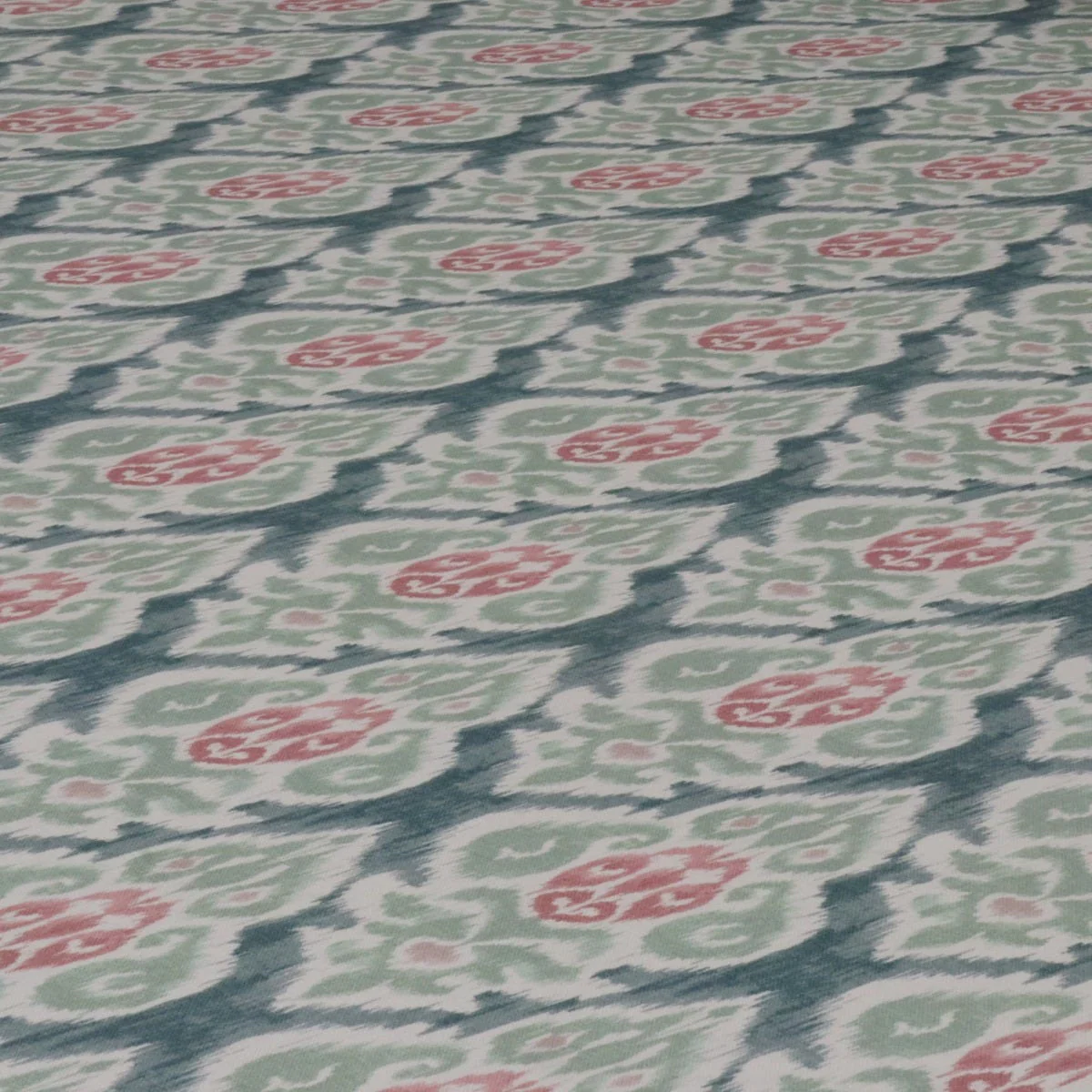 Chess Designs Arlo Sage Ikat Fabric - Image 4
