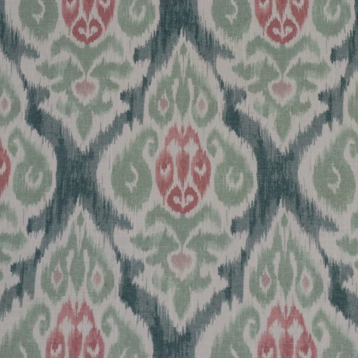 Chess Designs Arlo Sage Ikat Fabric - Image 6