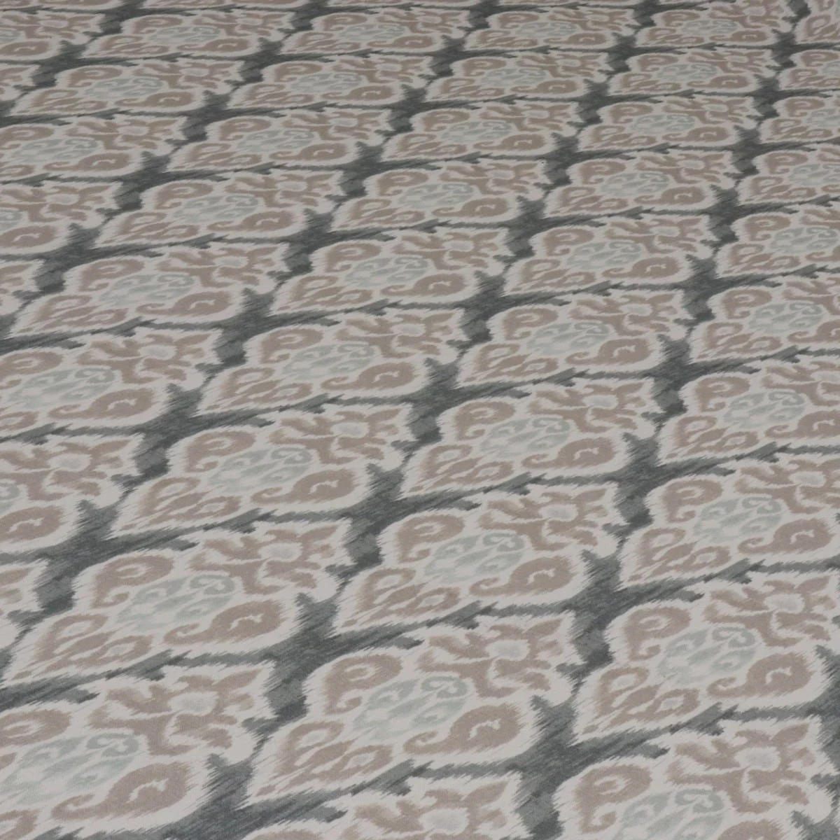 Chess Designs Arlo Stone Ikat Fabric - Image 5