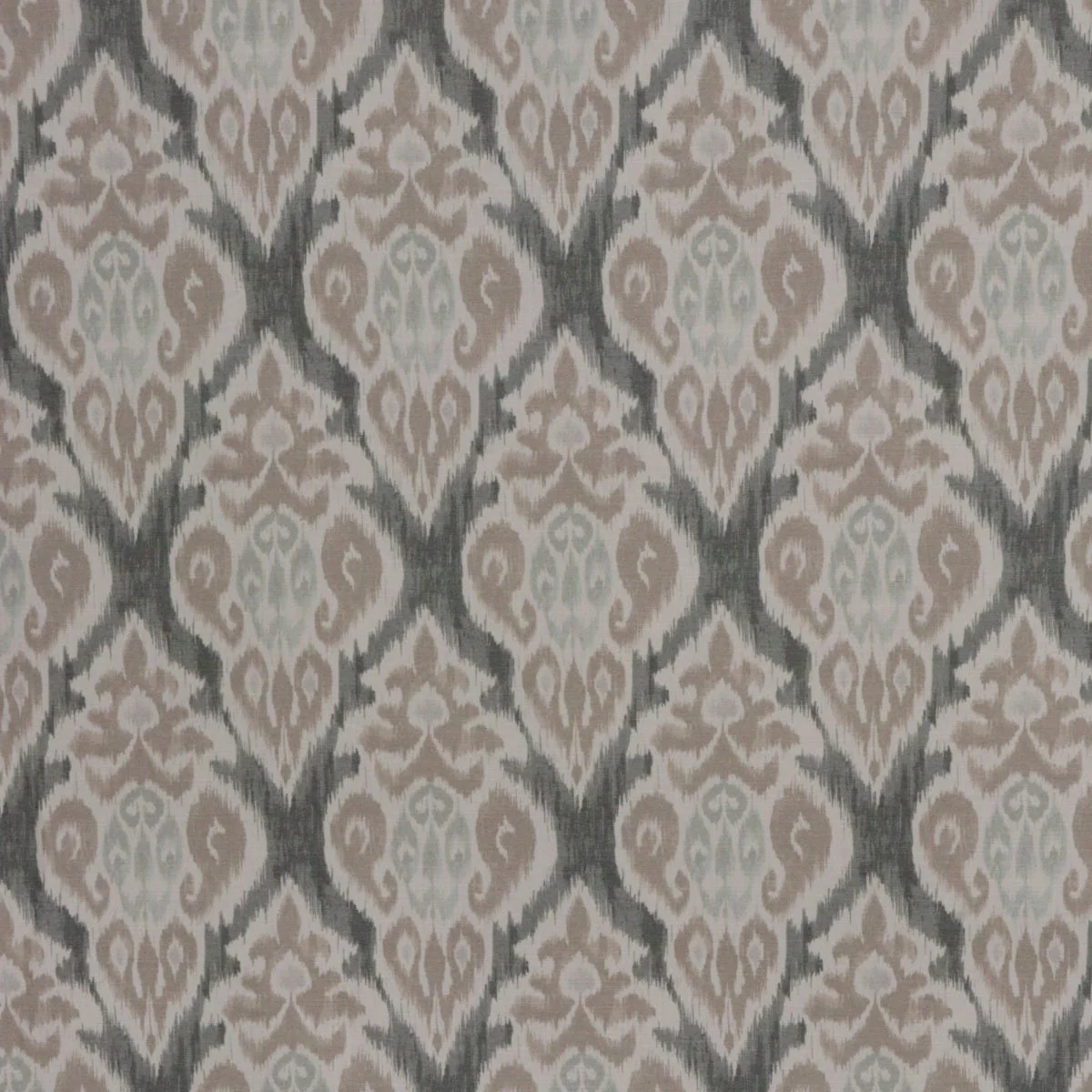 Chess Designs Arlo Stone Ikat Fabric - Image 7