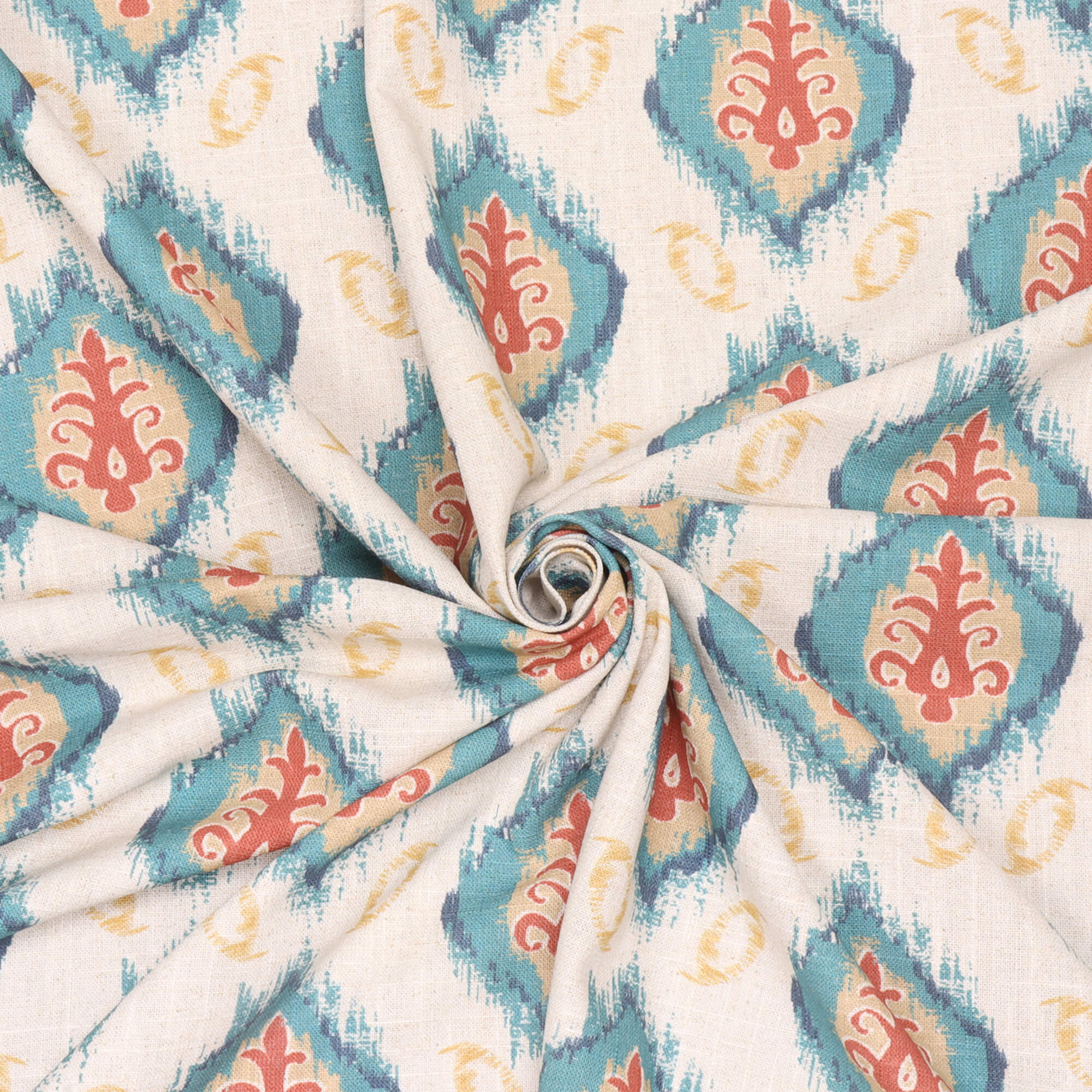 Chess Designs Bukari Kingfisher Fabric - Image 3