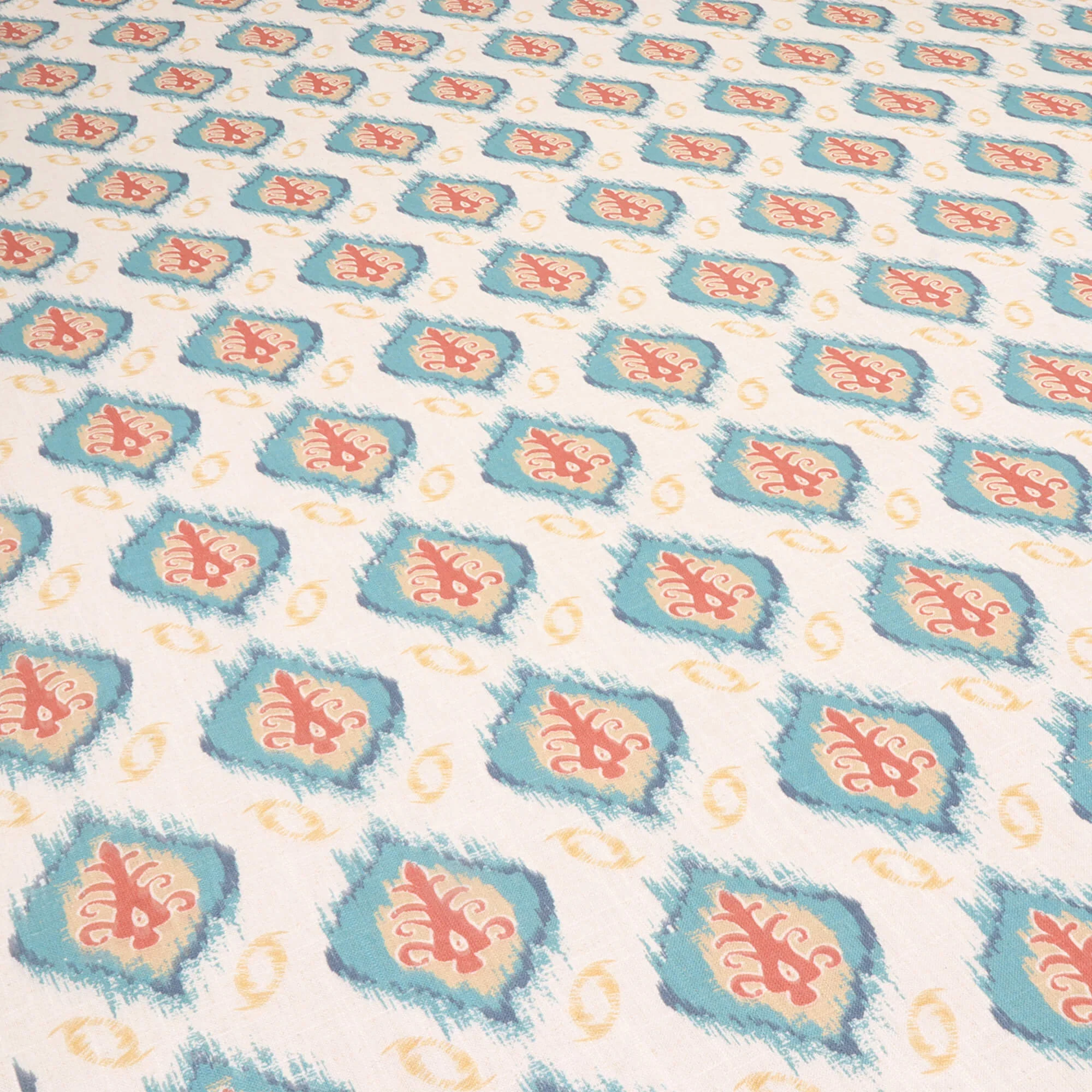 Chess Designs Bukari Kingfisher Fabric - Image 4