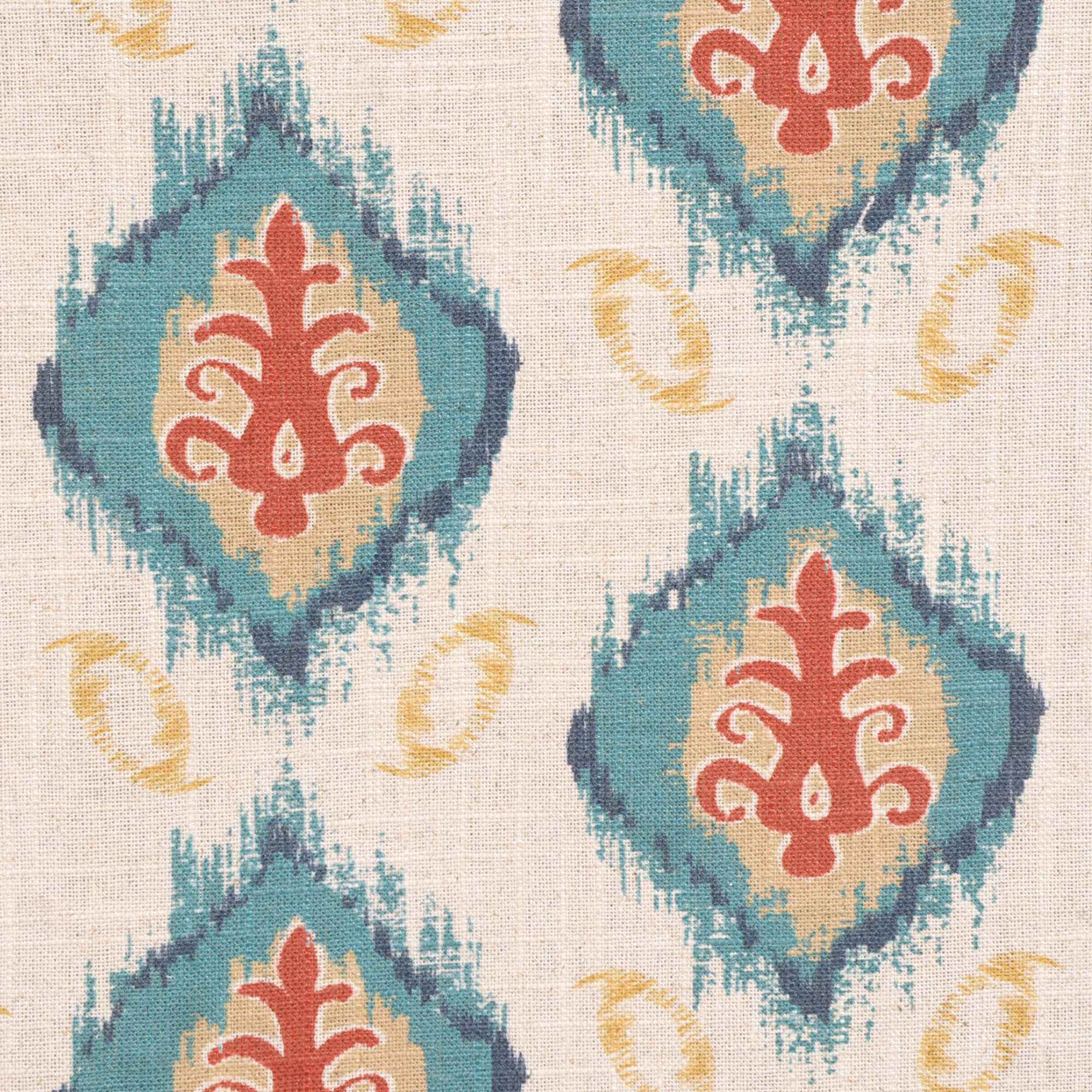 Chess Designs Bukari Kingfisher Fabric - Image 6