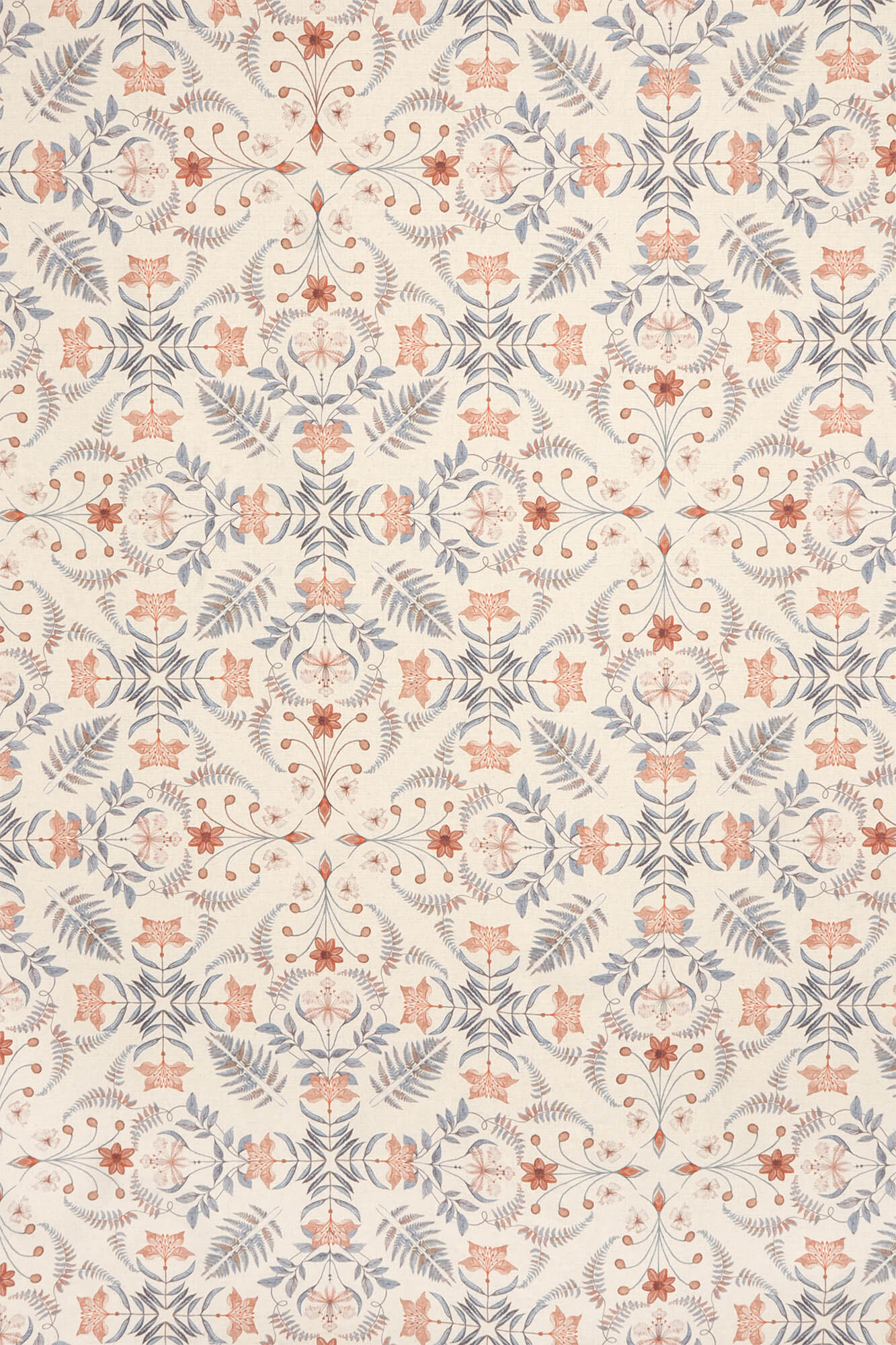 Chess Designs Fresco Denim Fabric