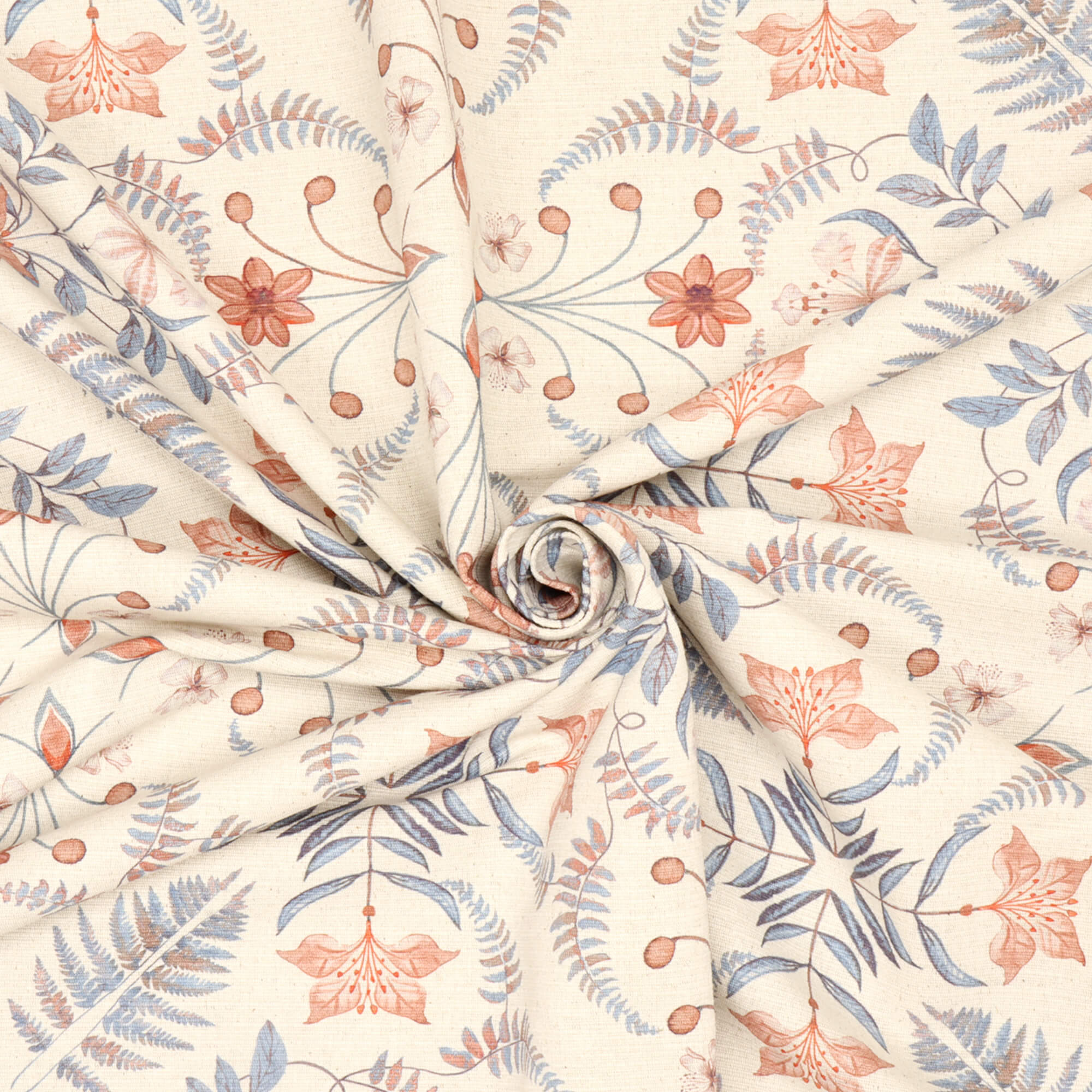 Chess Designs Fresco Denim Fabric - Image 3