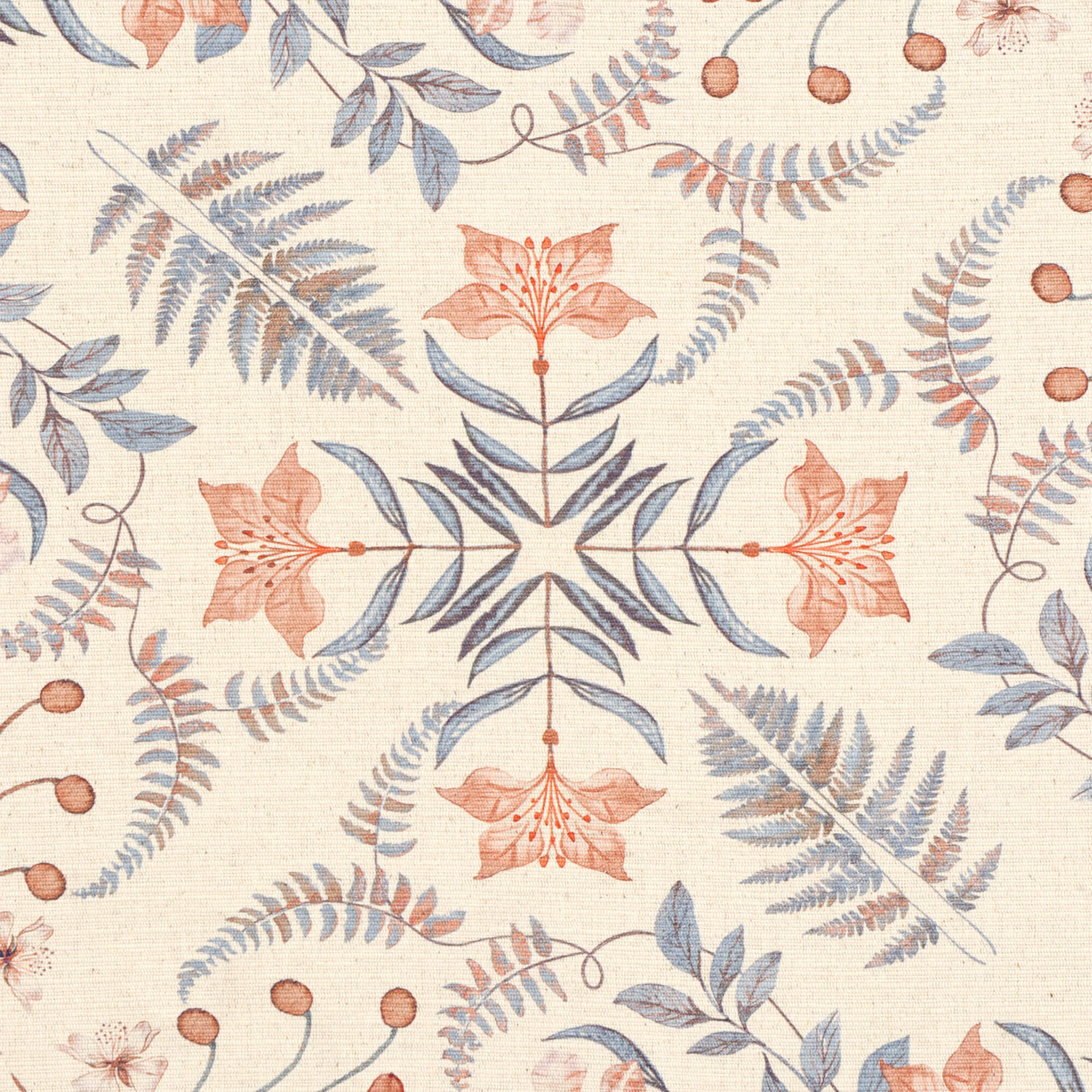 Chess Designs Fresco Denim Fabric - Image 7