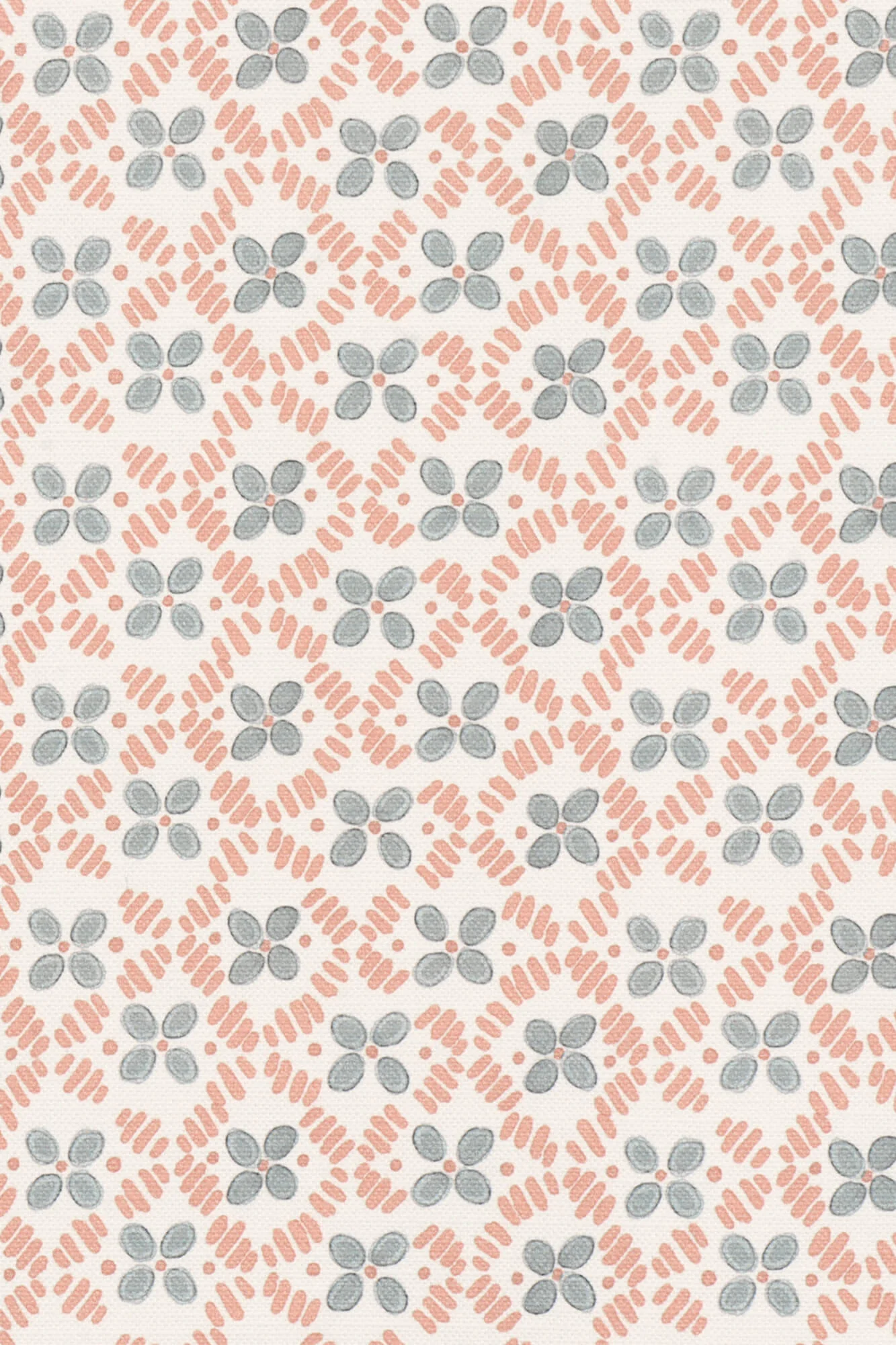 Chess Designs Littlecote Rose Fabric