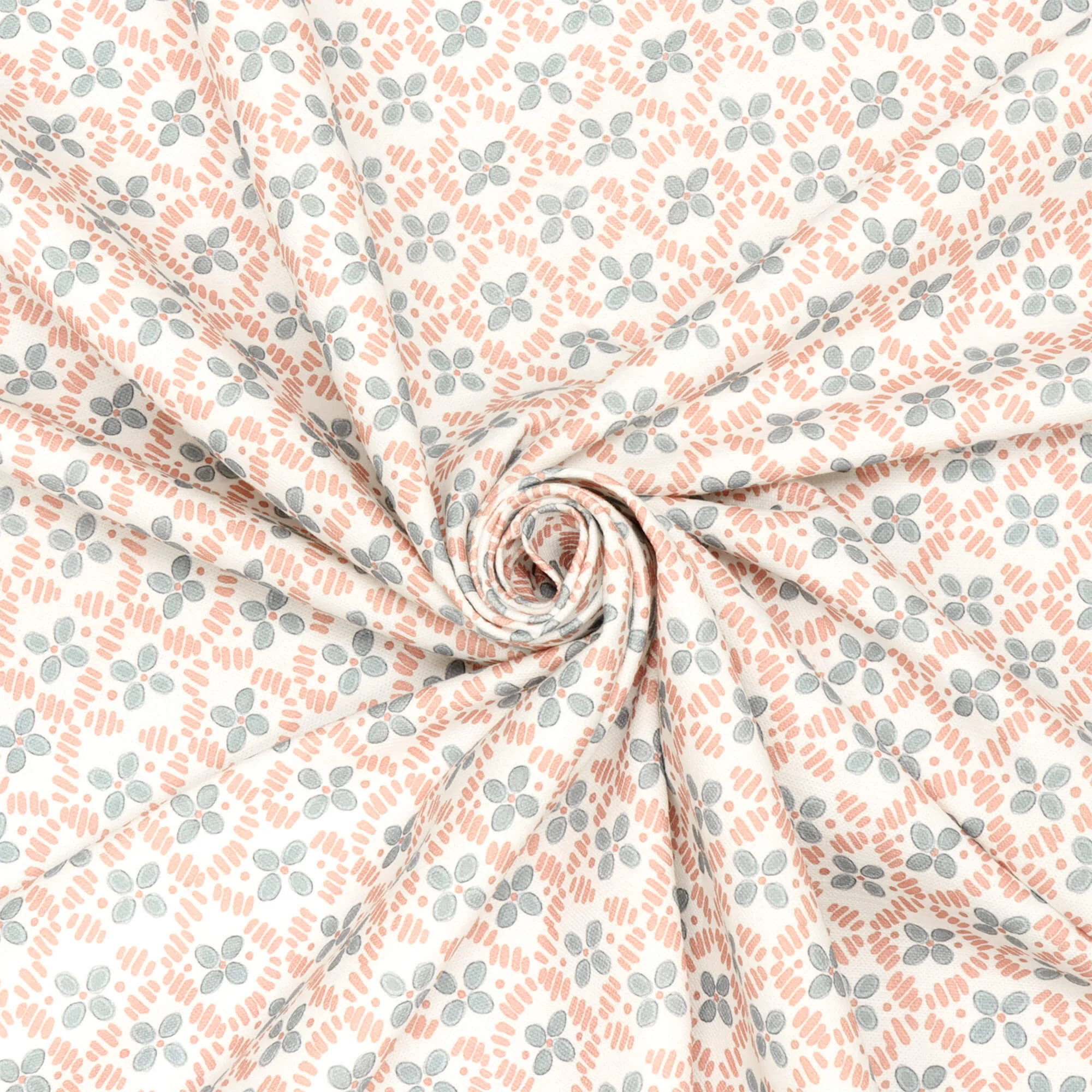 Chess Designs Littlecote Rose Fabric - Image 3