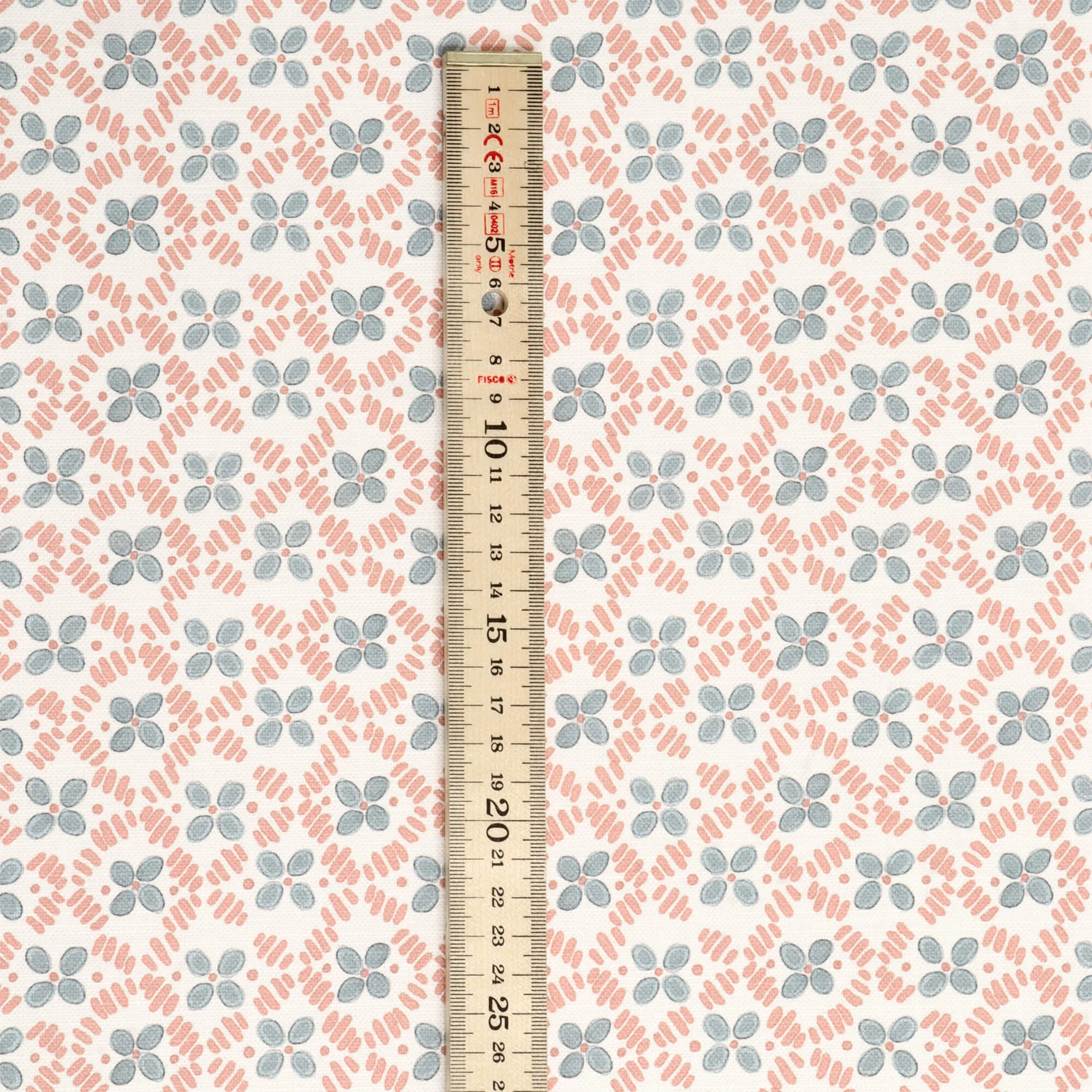 Chess Designs Littlecote Rose Fabric - Image 5
