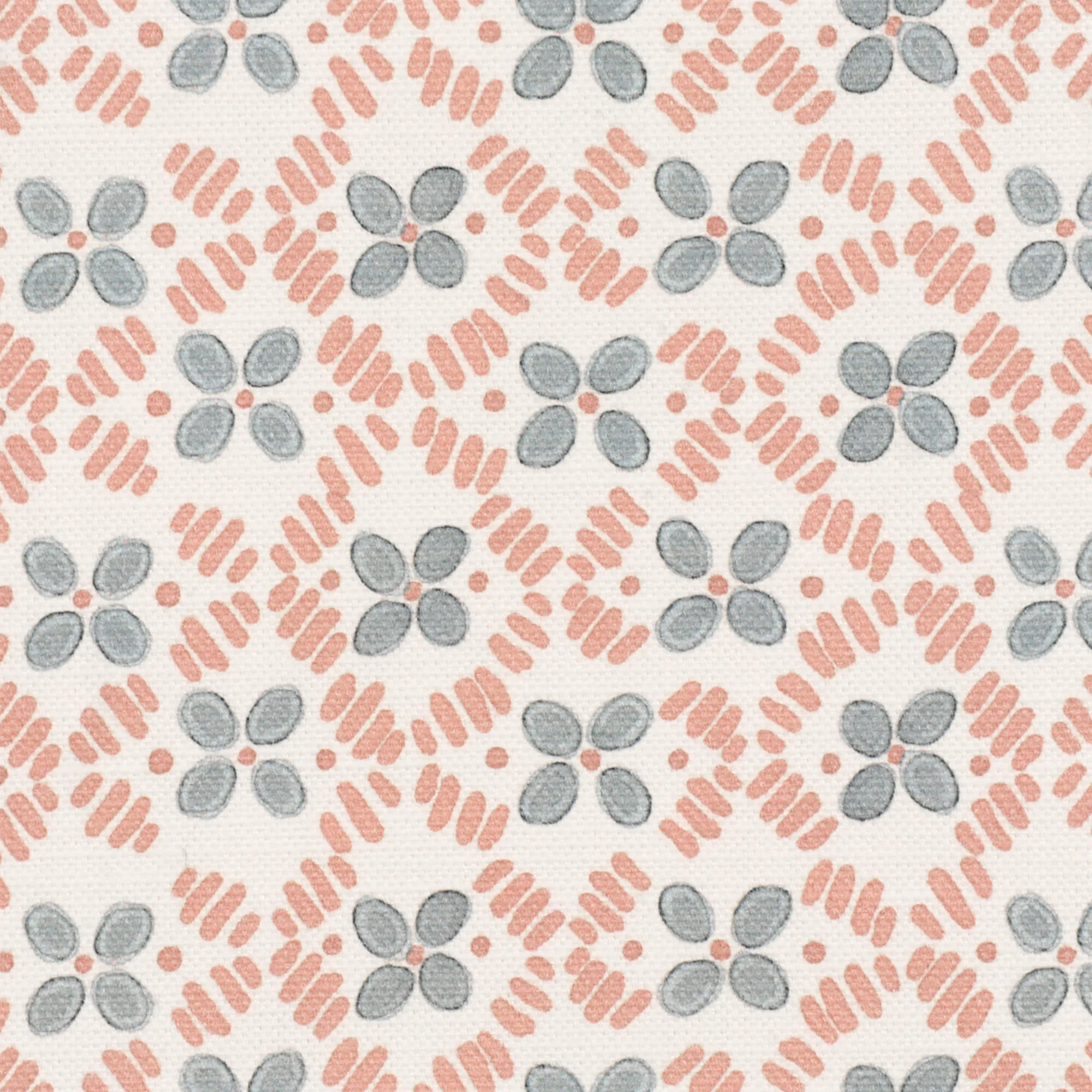 Chess Designs Littlecote Rose Fabric - Image 6