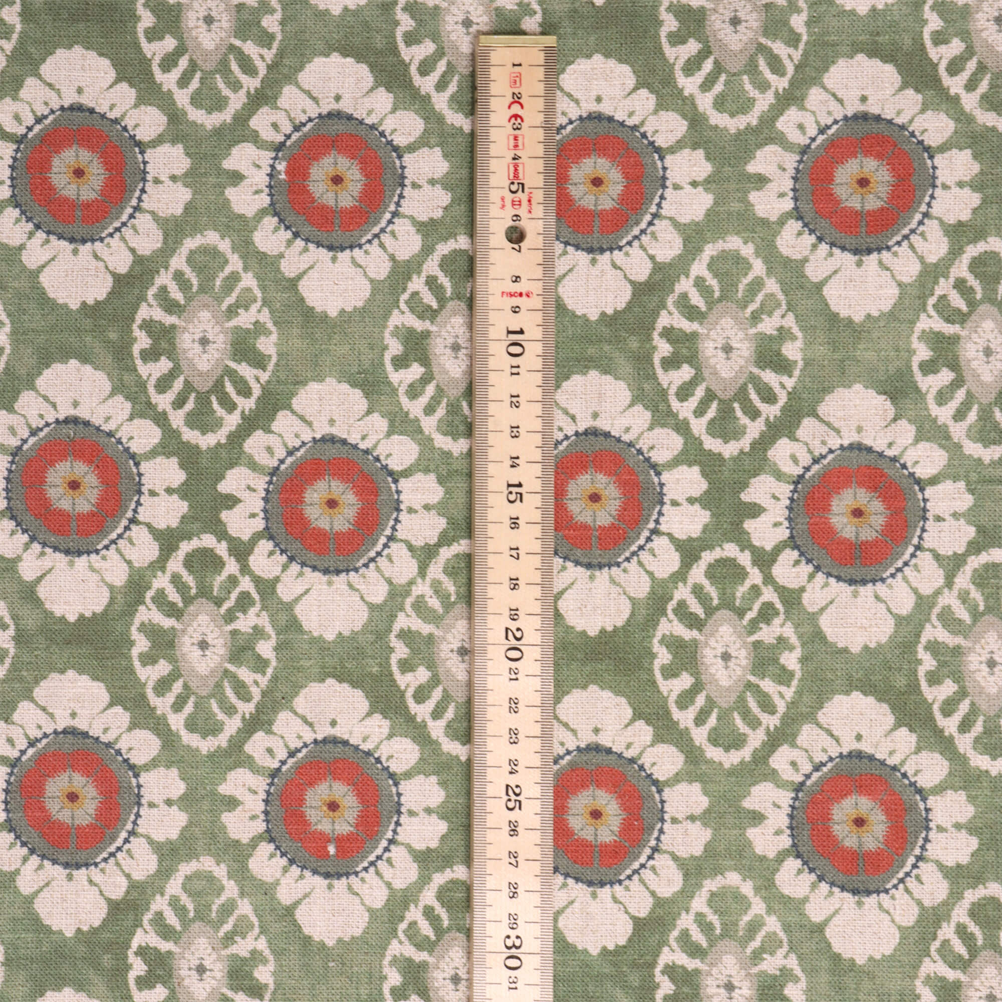 Chess Designs Maya Apple Fabric - Image 5