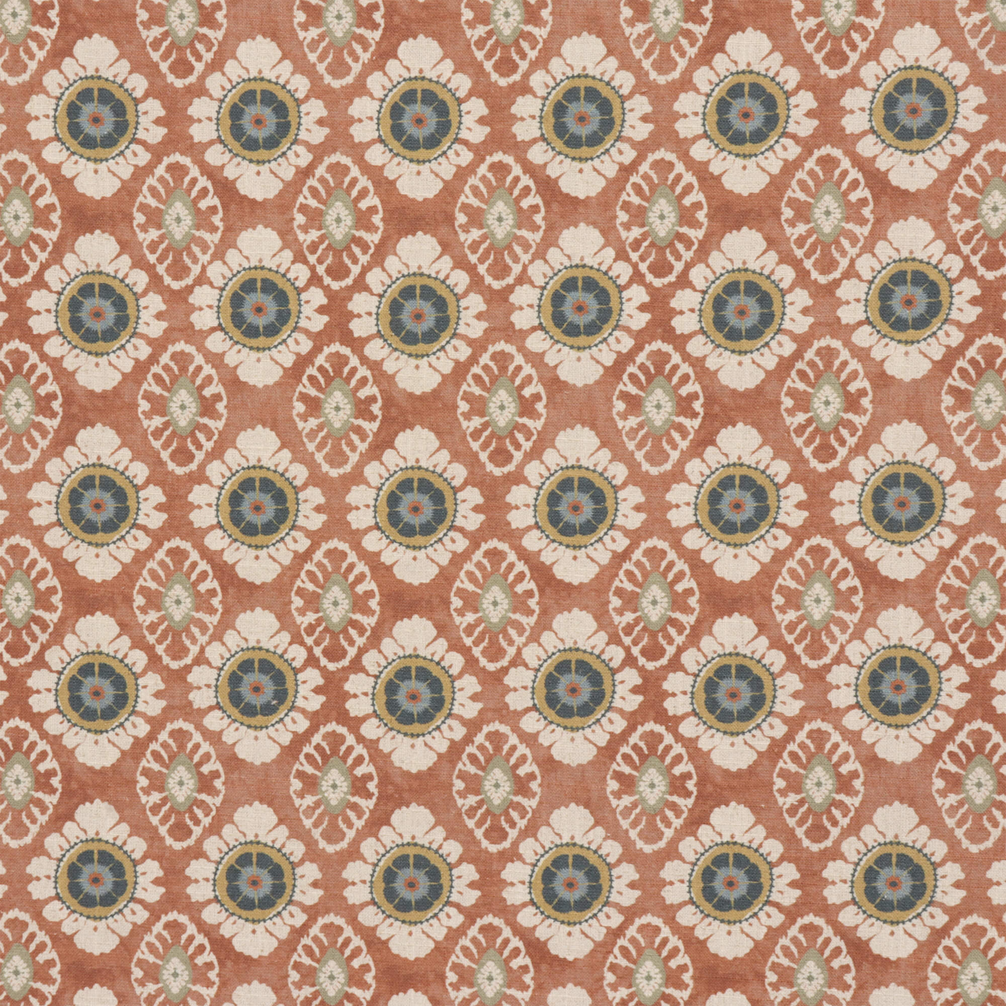 Chess Designs Maya Cinnamon Fabric - Image 7