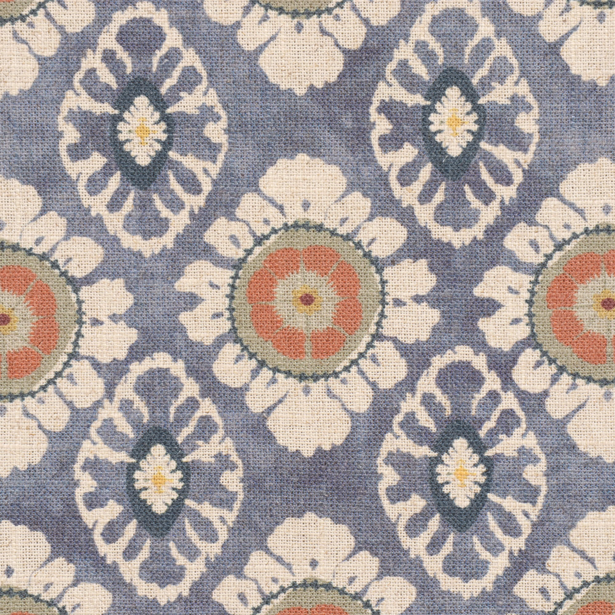 Chess Designs Maya Denim Fabric - Image 6