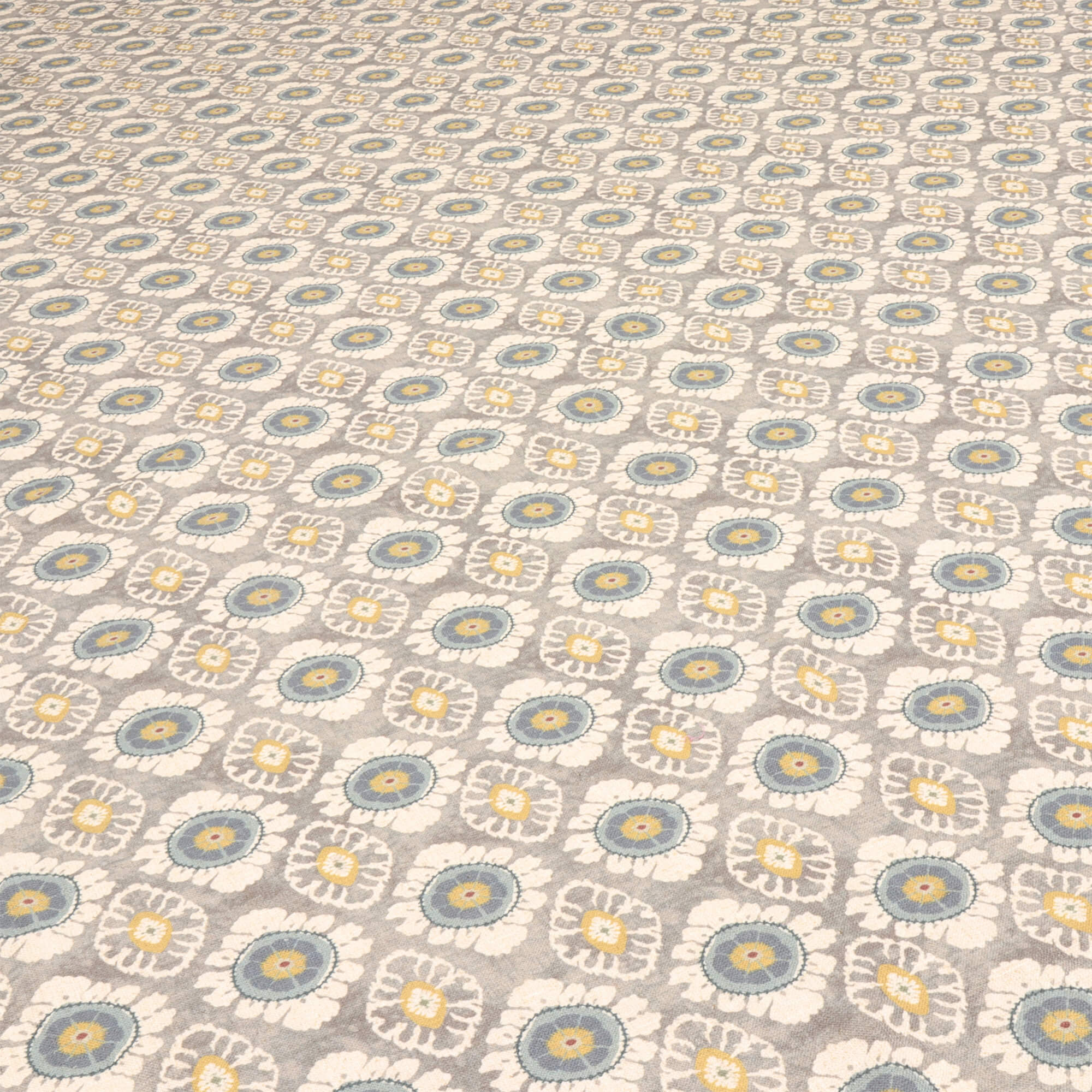Chess Designs Maya Mineral/Ochre Fabric - Image 5