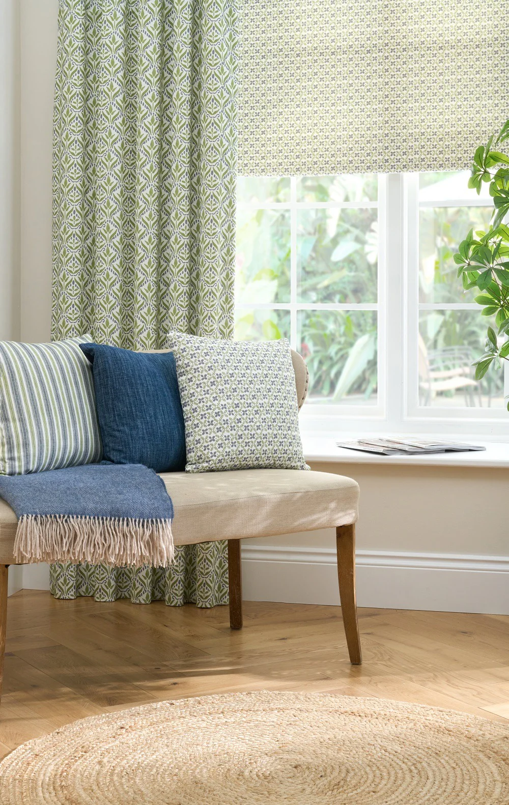 Chess Designs Pednor Moss Fabric - Image 8