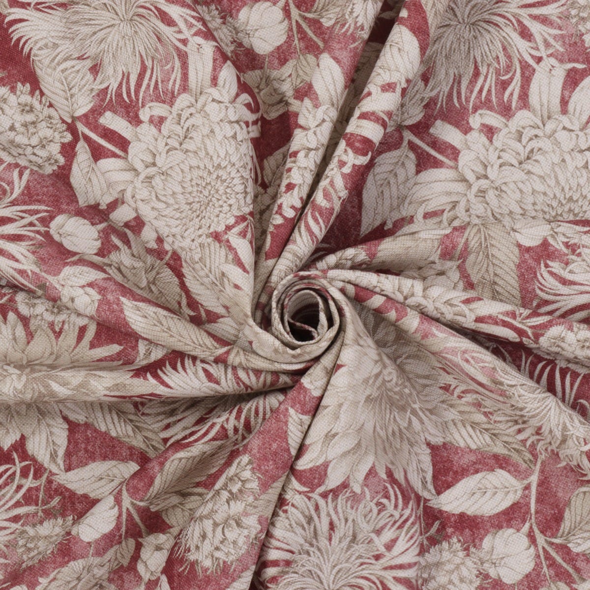 Chess Designs Purbeck Mulberry Fabric - Image 3