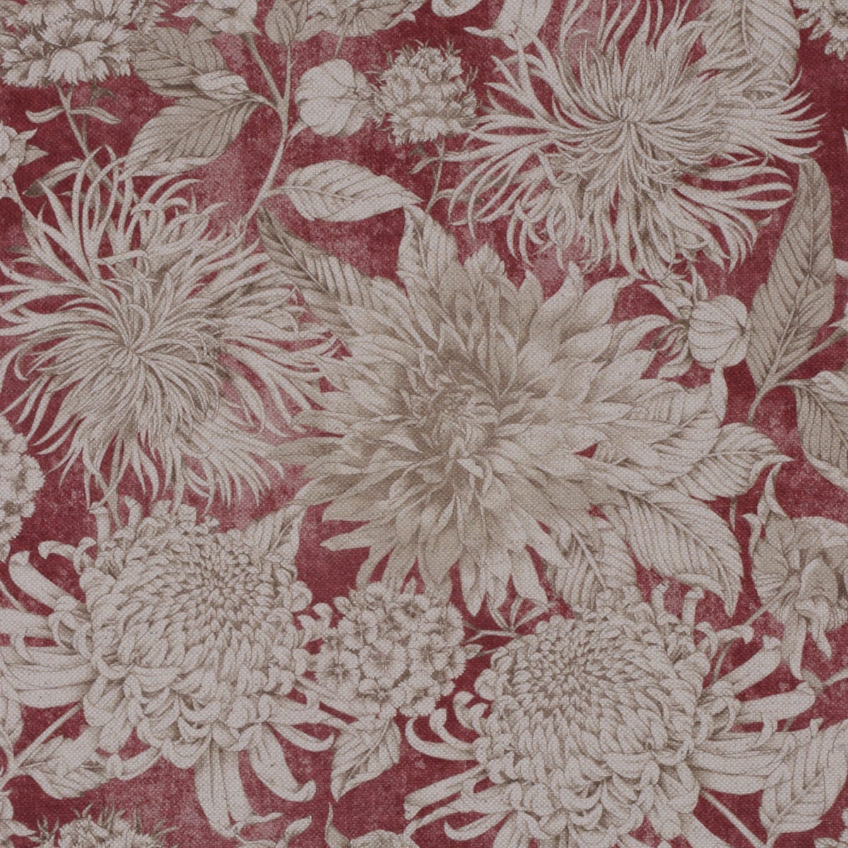 Chess Designs Purbeck Mulberry Fabric - Image 6