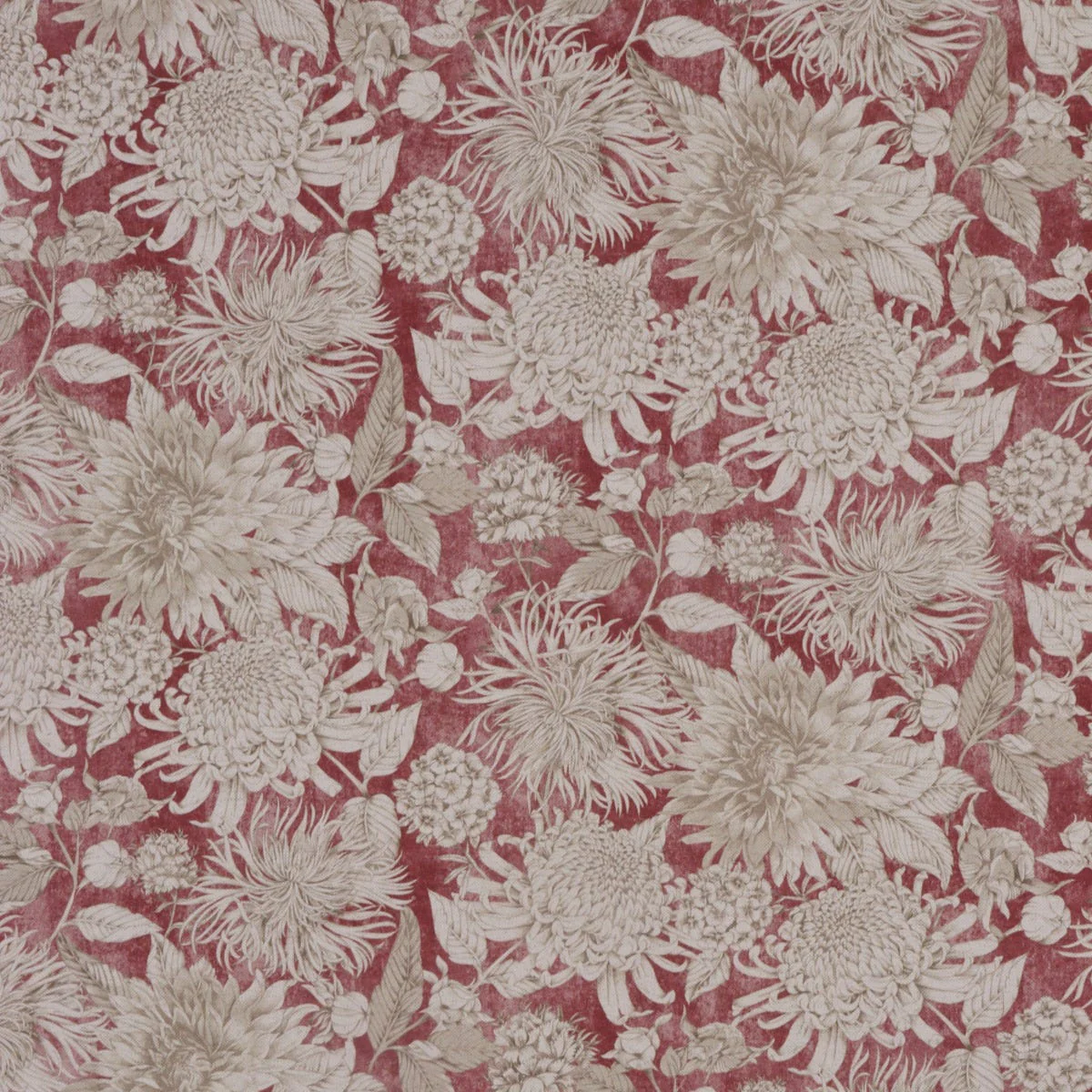 Chess Designs Purbeck Mulberry Fabric - Image 7