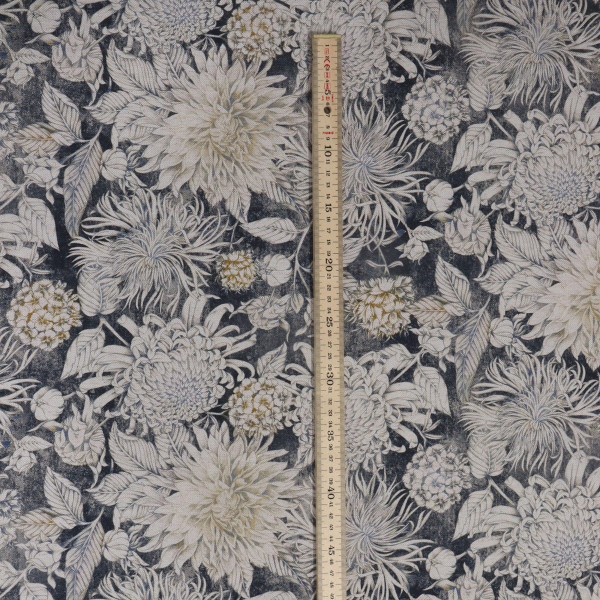 Chess Designs Purbeck Navy Fabric - Image 4