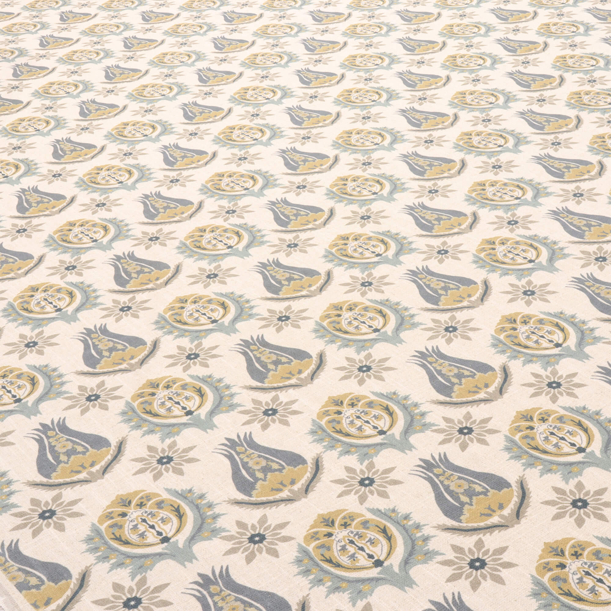 Chess Designs Talia Mineral/Ochre Fabric - Image 4