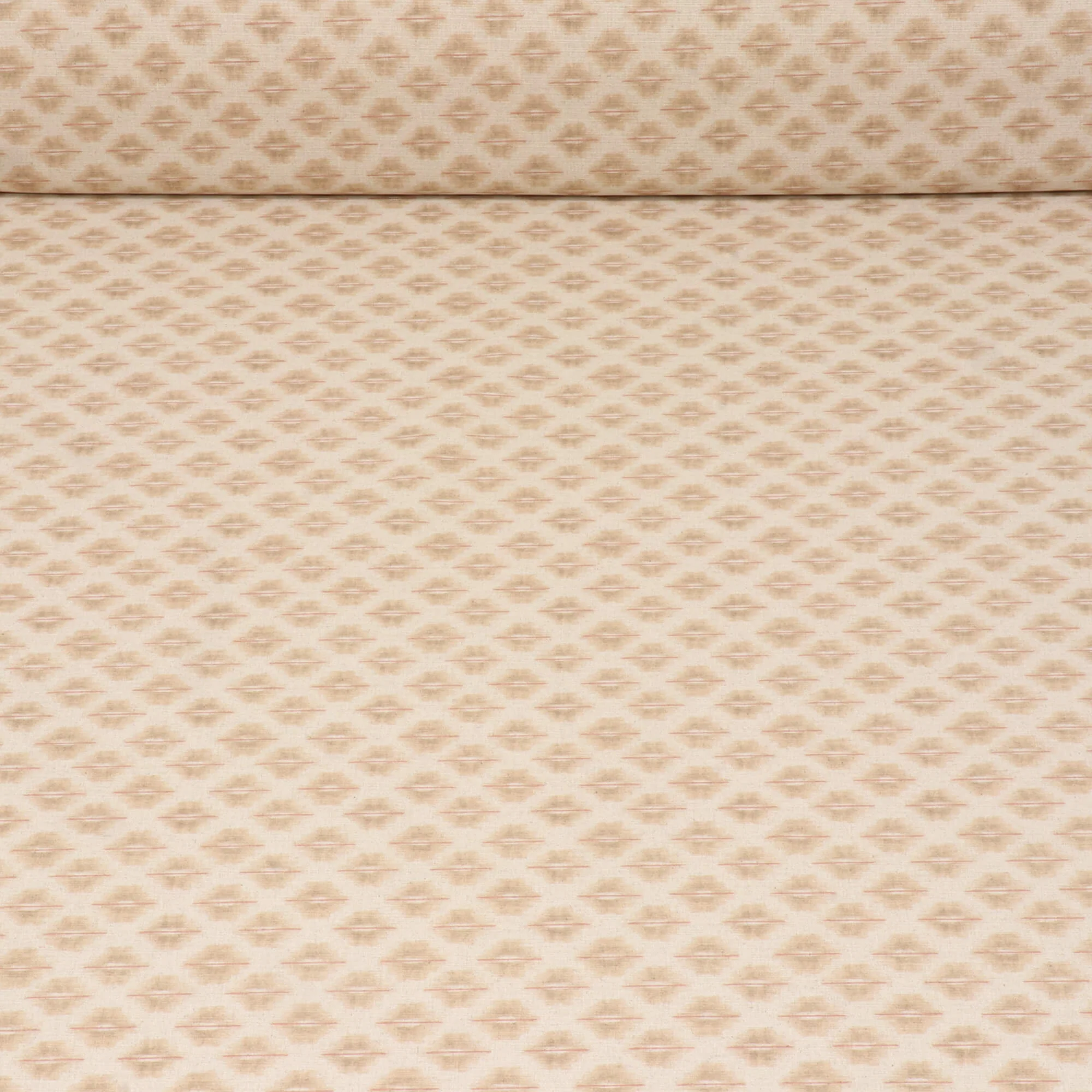 Chess Designs Tempo Latte Fabric - Image 2
