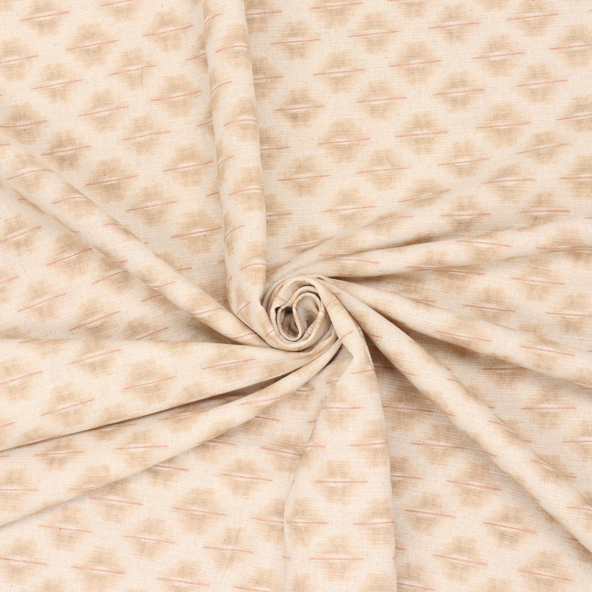 Chess Designs Tempo Latte Fabric - Image 3