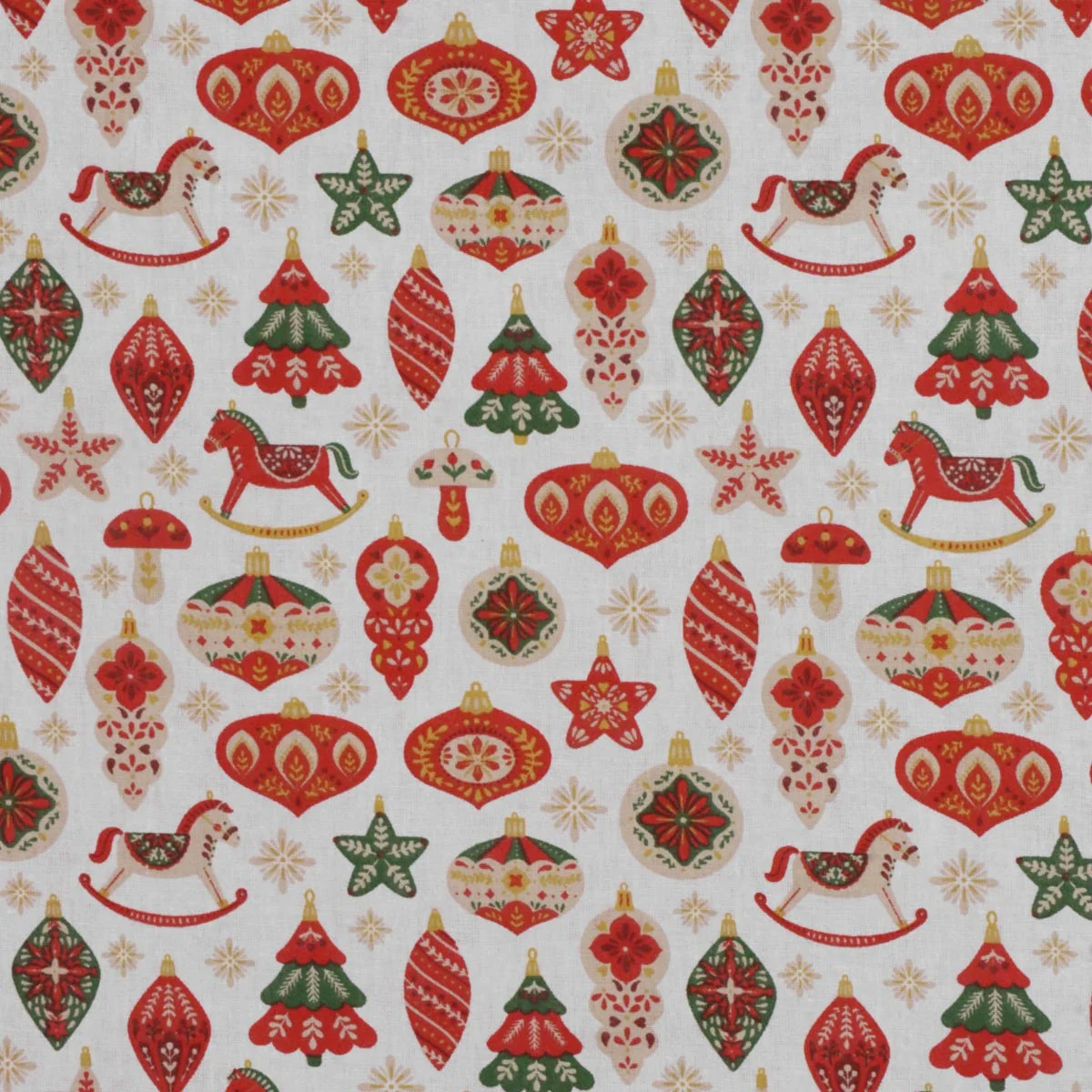 Christmas Decorations 100% Cotton Fabric - Image 5