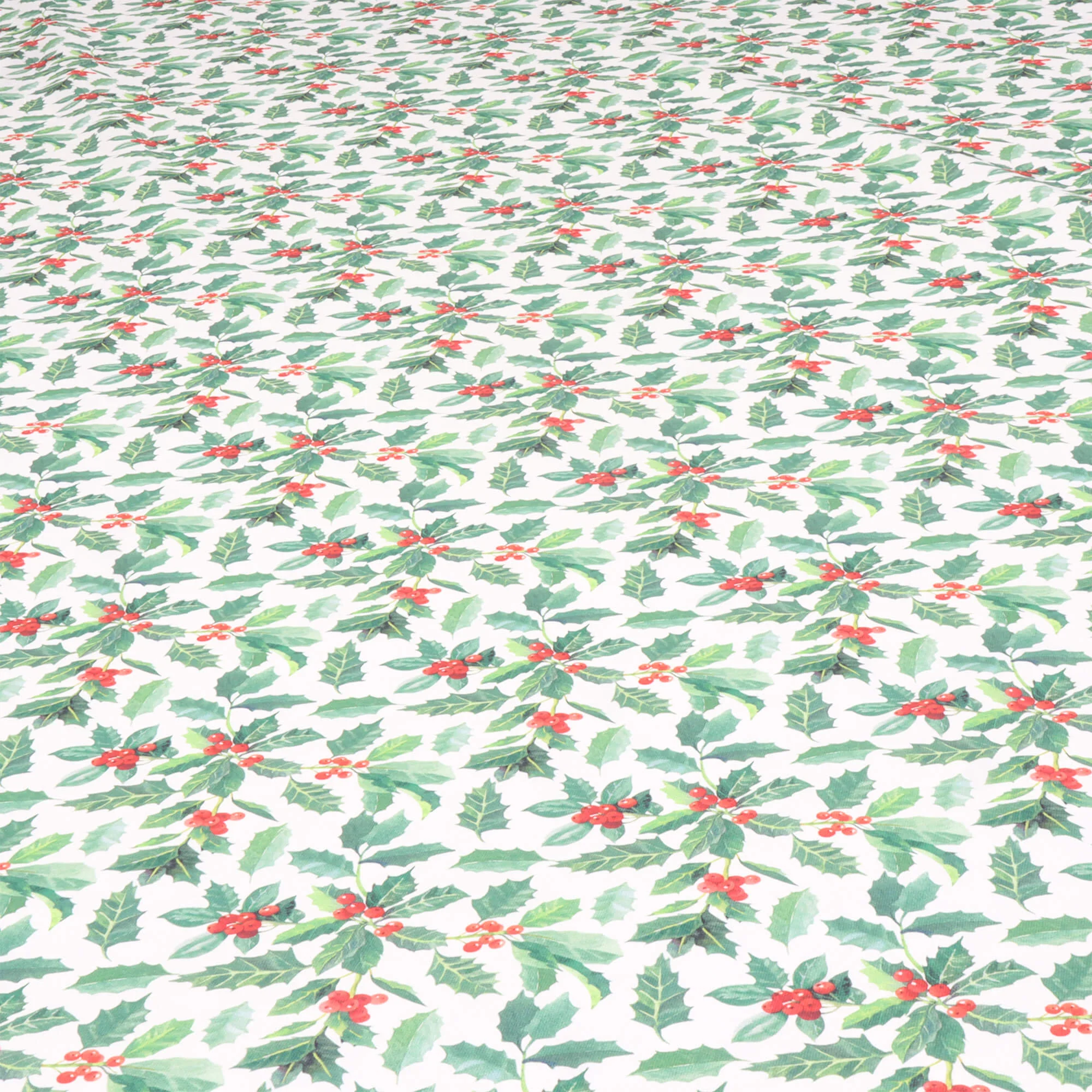 Christmas Holly Double Width Fabric - Image 4