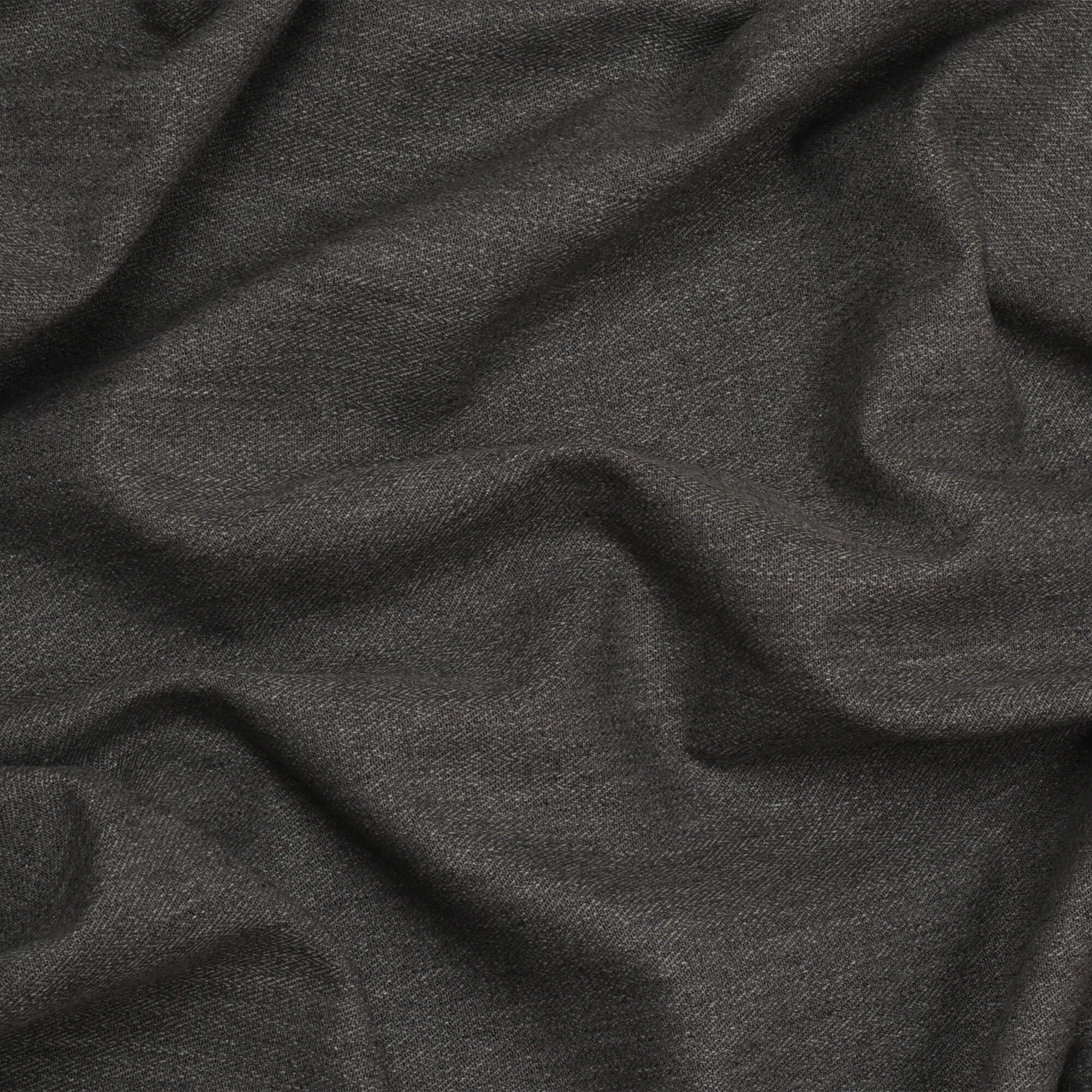 Clearance Darcy Herringbone Grey Fabric - Image 3
