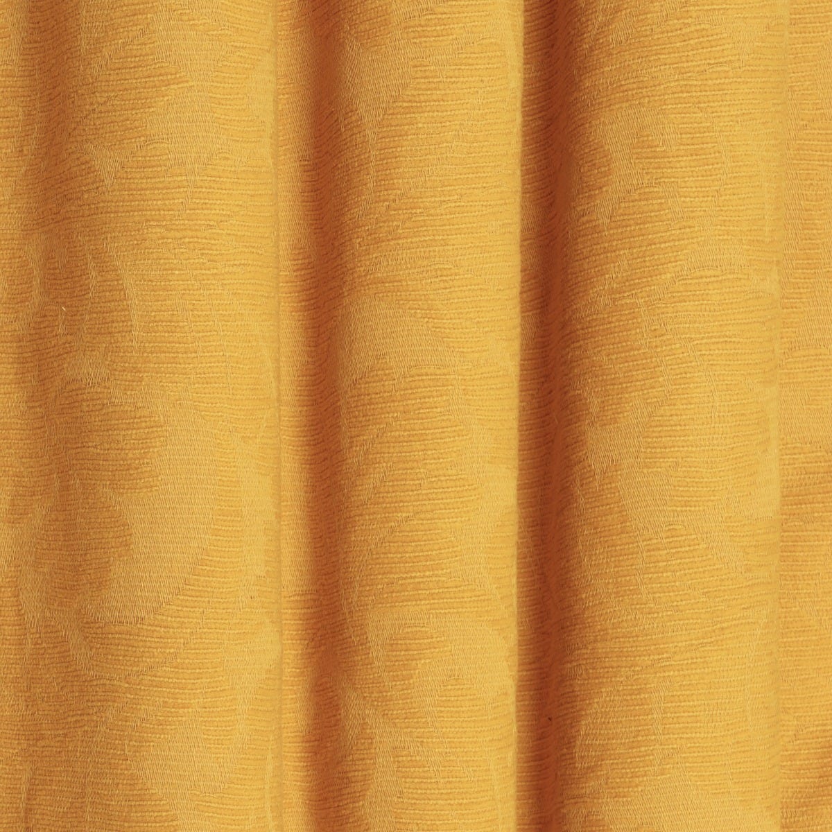 Clearance Floral Orange Woven Fabric - Image 5