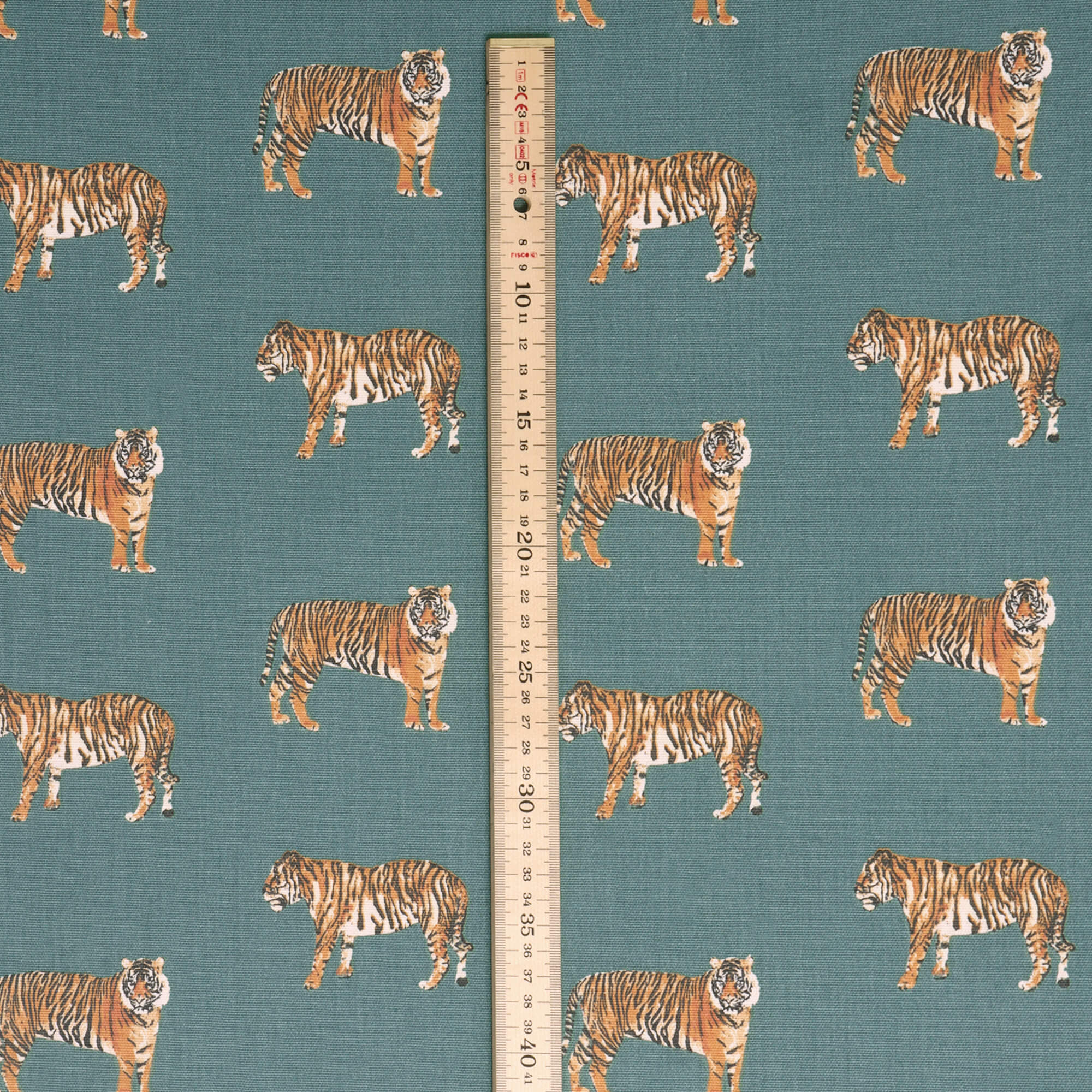 Clearance Prestigious Textiles Hunter Teal Fabric - Image 6