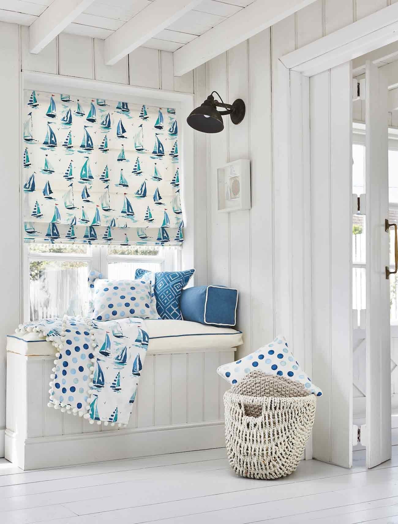 Clearance Prestigious Textiles St Ives Ocean Fabric - Image 2