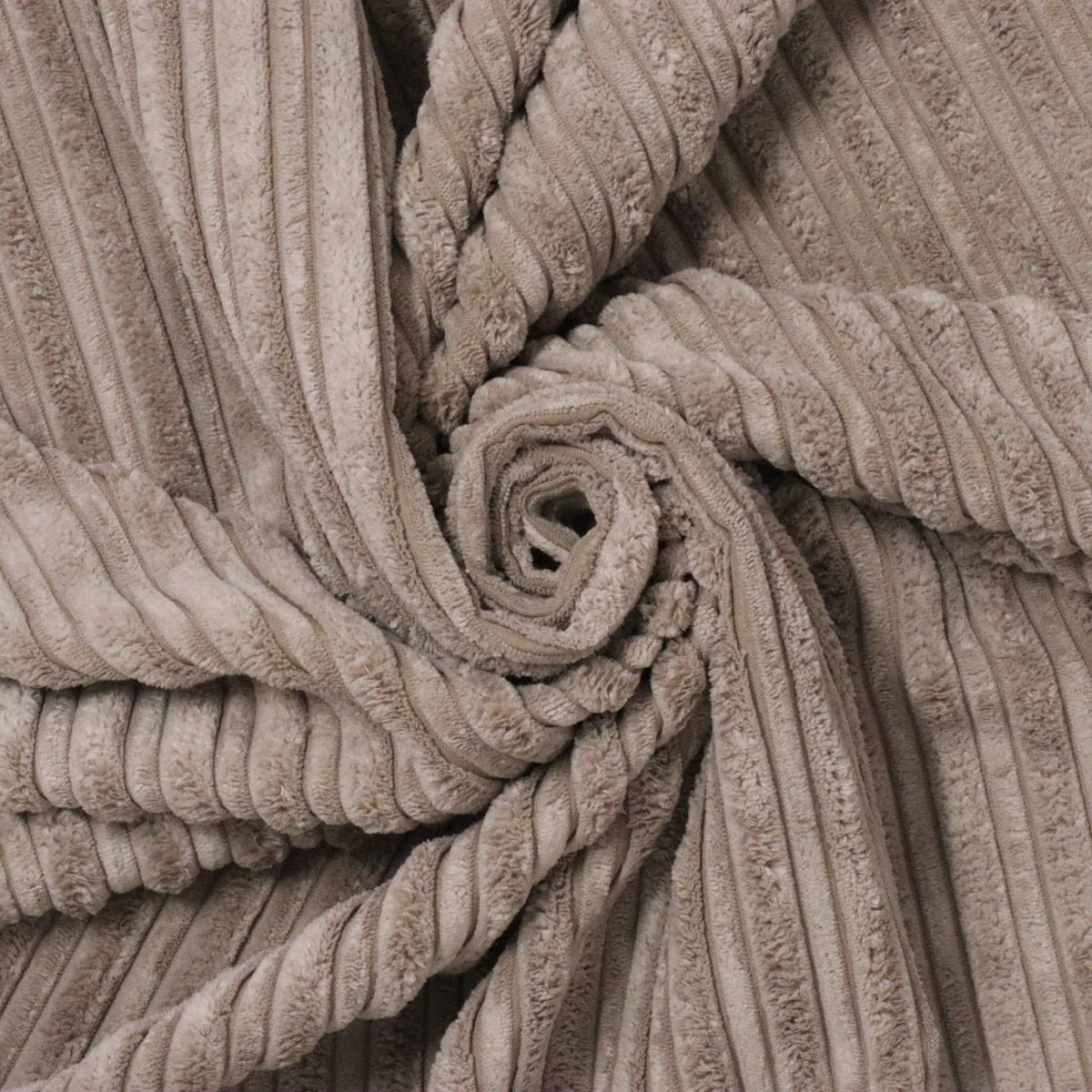 Clearance Varese Chestnut Chenille Stripe Fabric - Image 3