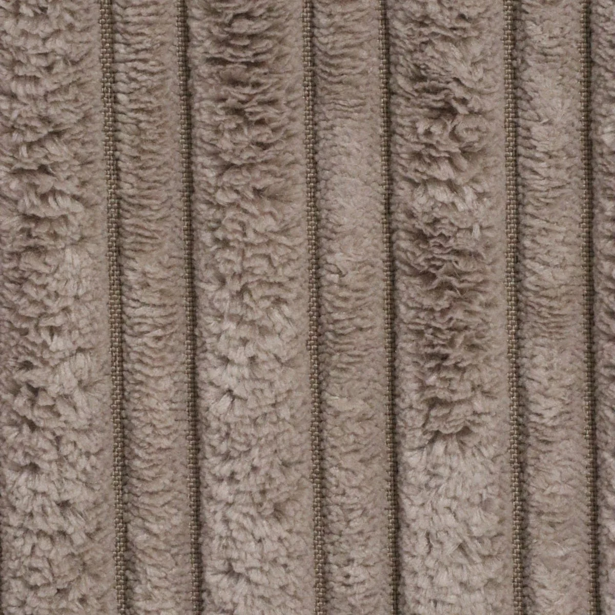 Clearance Varese Chestnut Chenille Stripe Fabric - Image 6