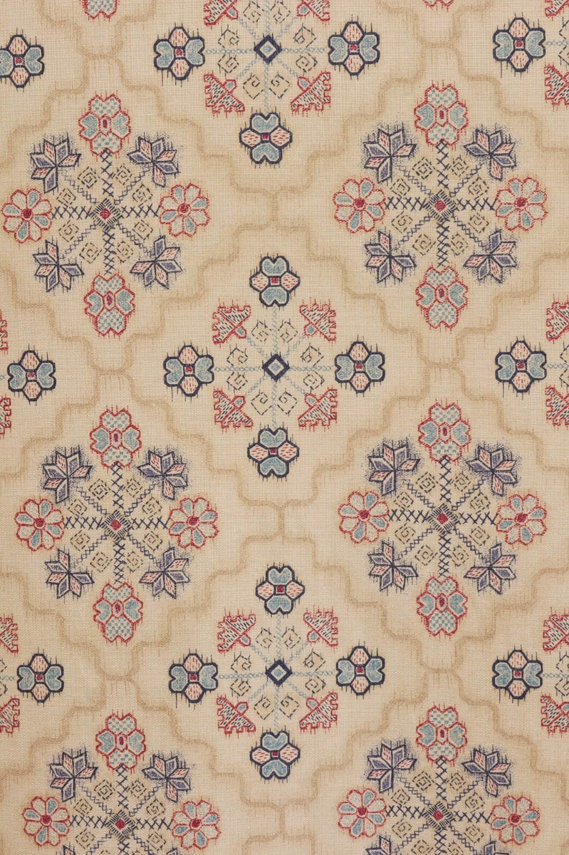 Clearance Villa Nova Esperito Medallion Fabric