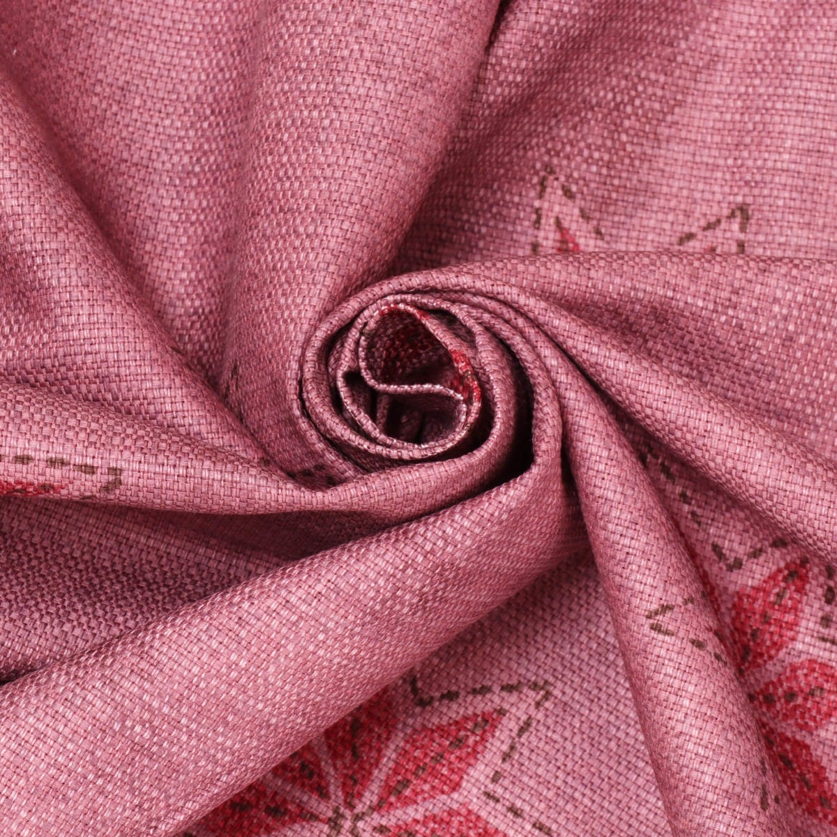 Clearance Villa Nova Solana Aubergine Fabric - Image 3