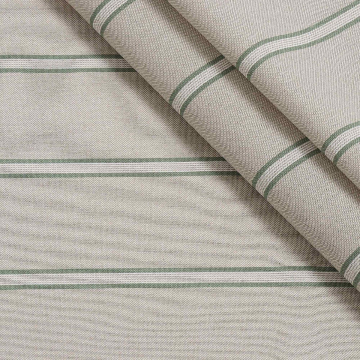 Columbia Stripe Green Fabric - Image 7