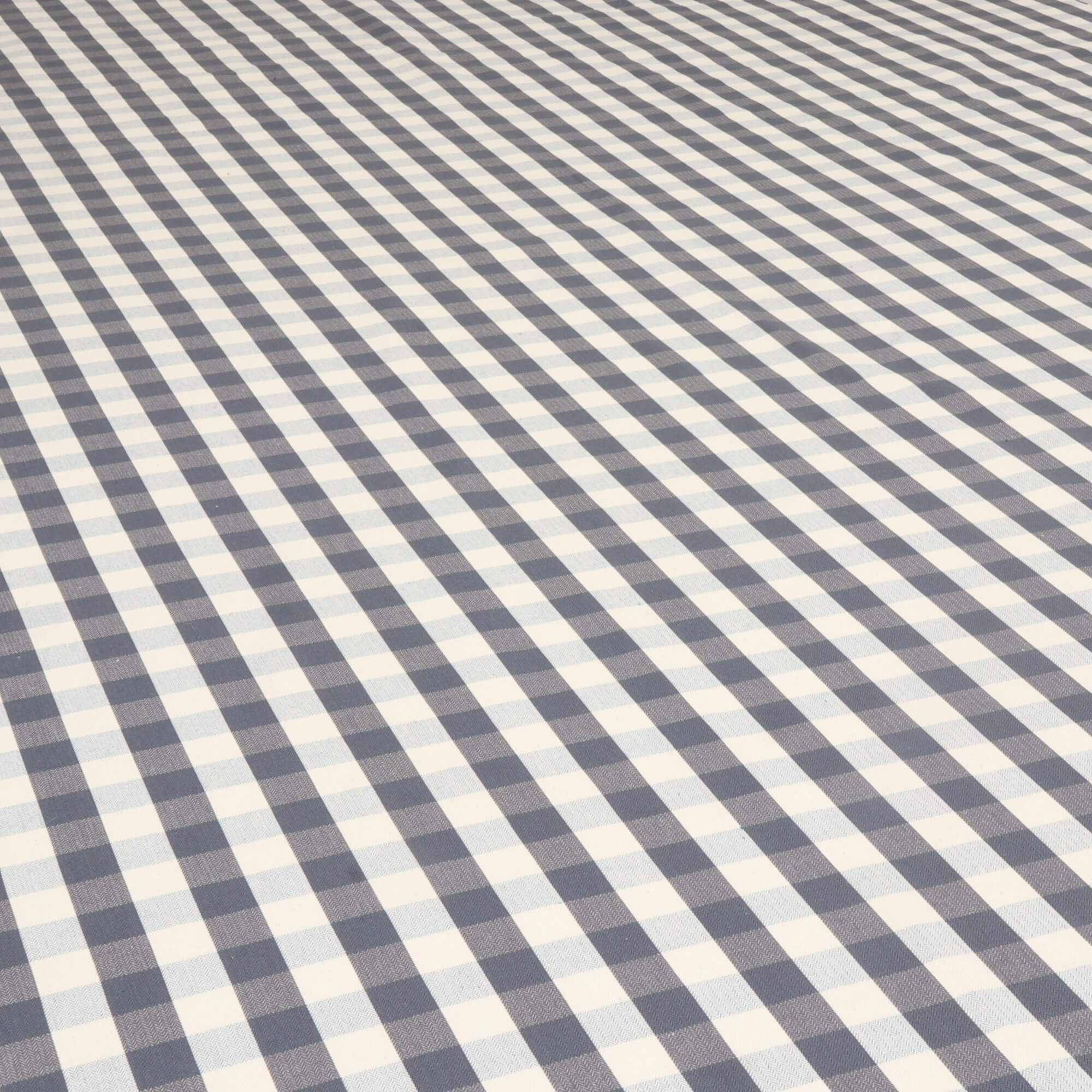 Clearance Croyde Check Charcoal Grey Fabric - Image 4
