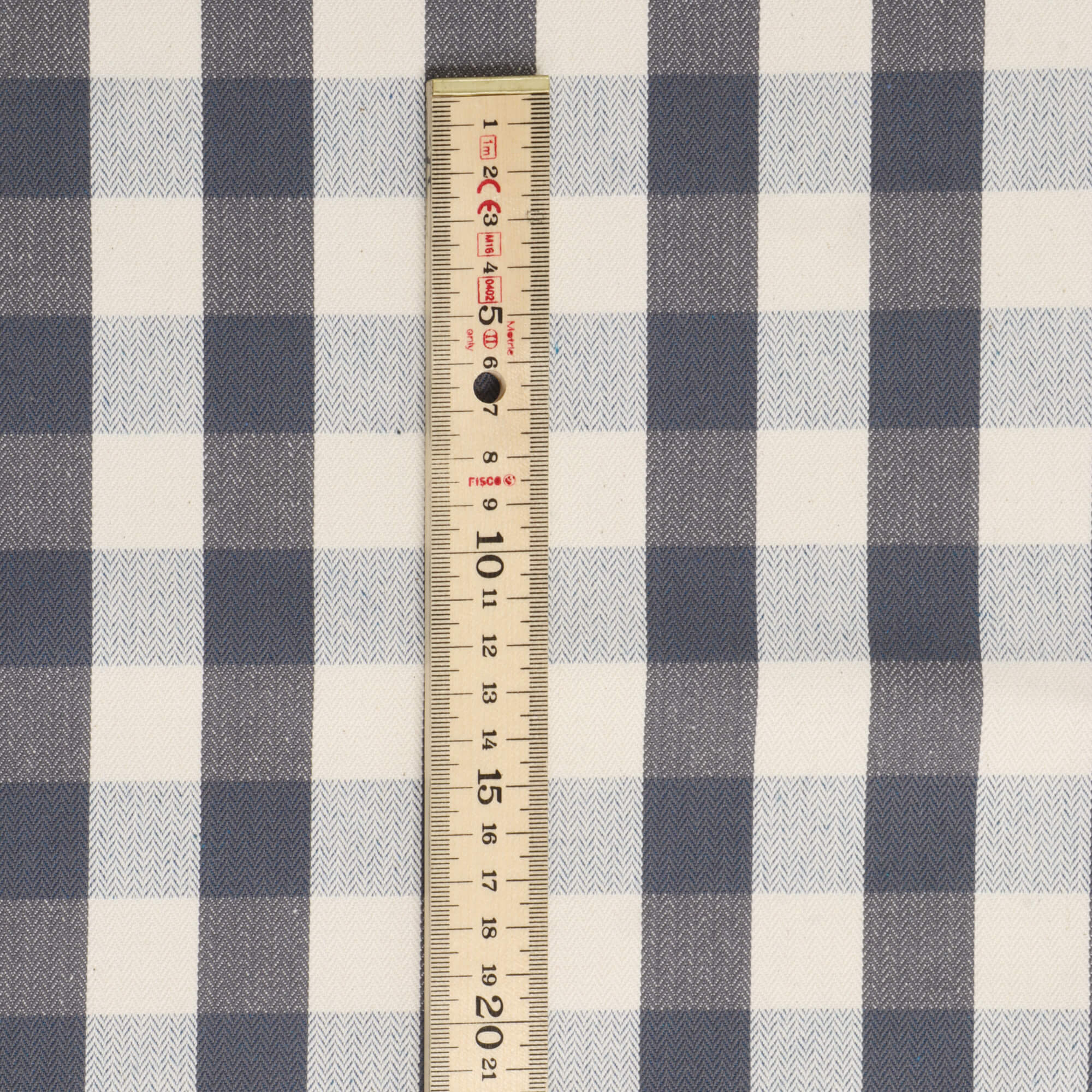 Clearance Croyde Check Charcoal Grey Fabric - Image 5