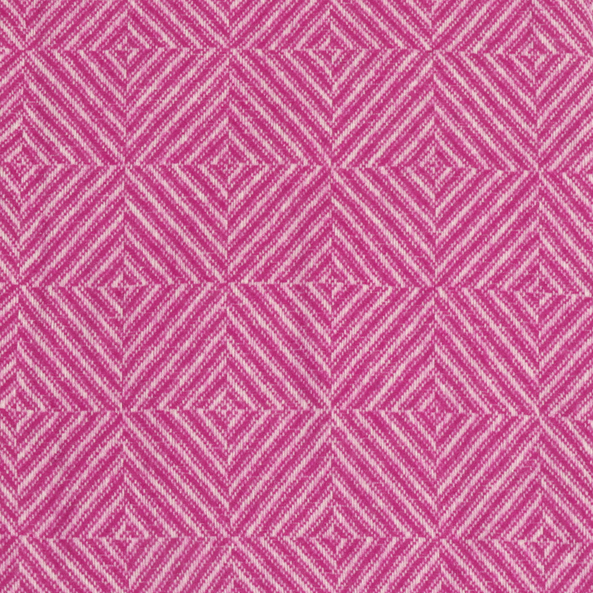 Dales By Moon Bright Diamond Merino Wool Throw Fuschia - Image 2
