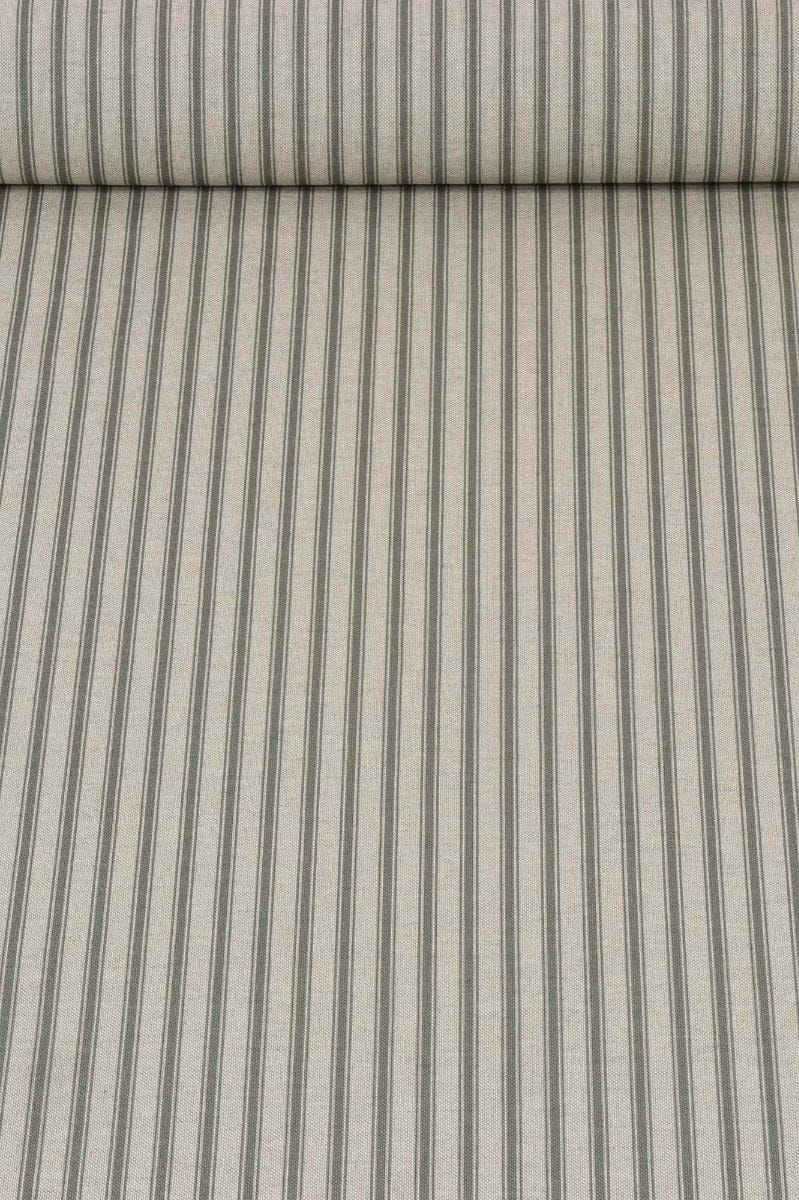 Deck Stripe Green 140cm Fabric - Image 2