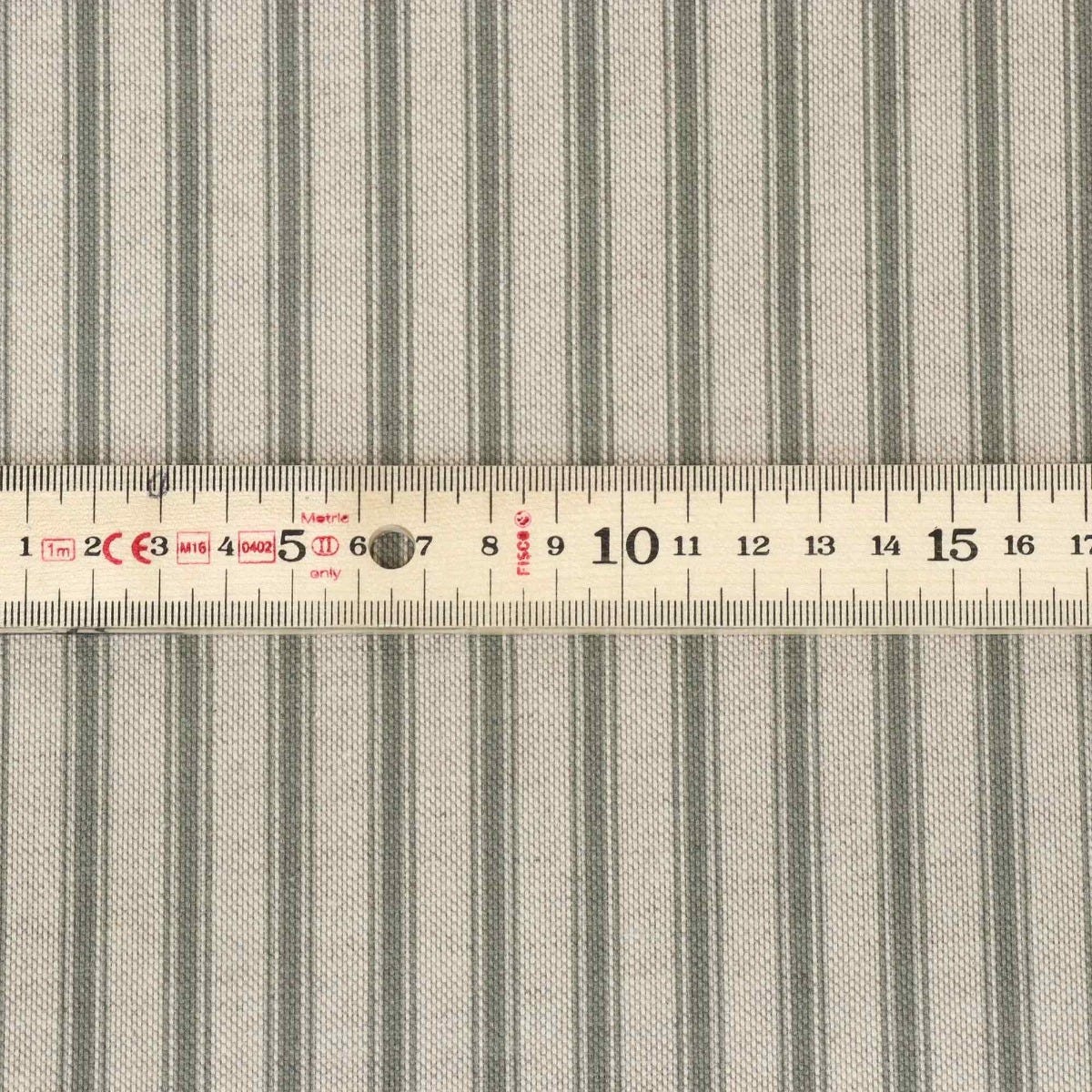 Deck Stripe Green 140cm Fabric - Image 5