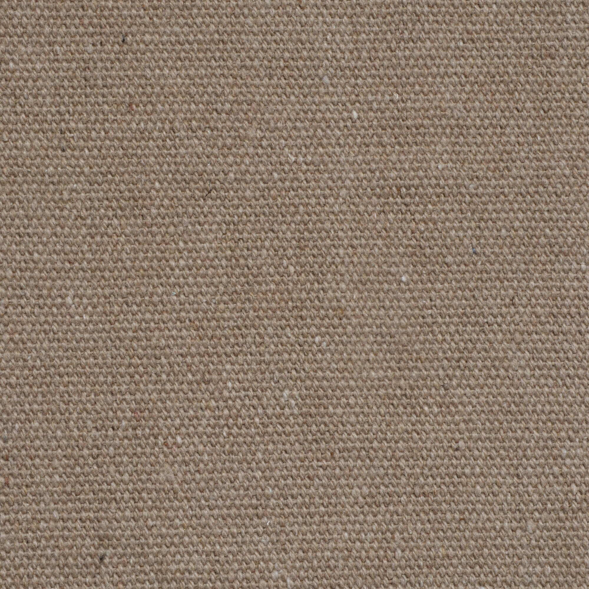 Denver Plain 100% Mixed Fibres Tan Fabric - Image 2