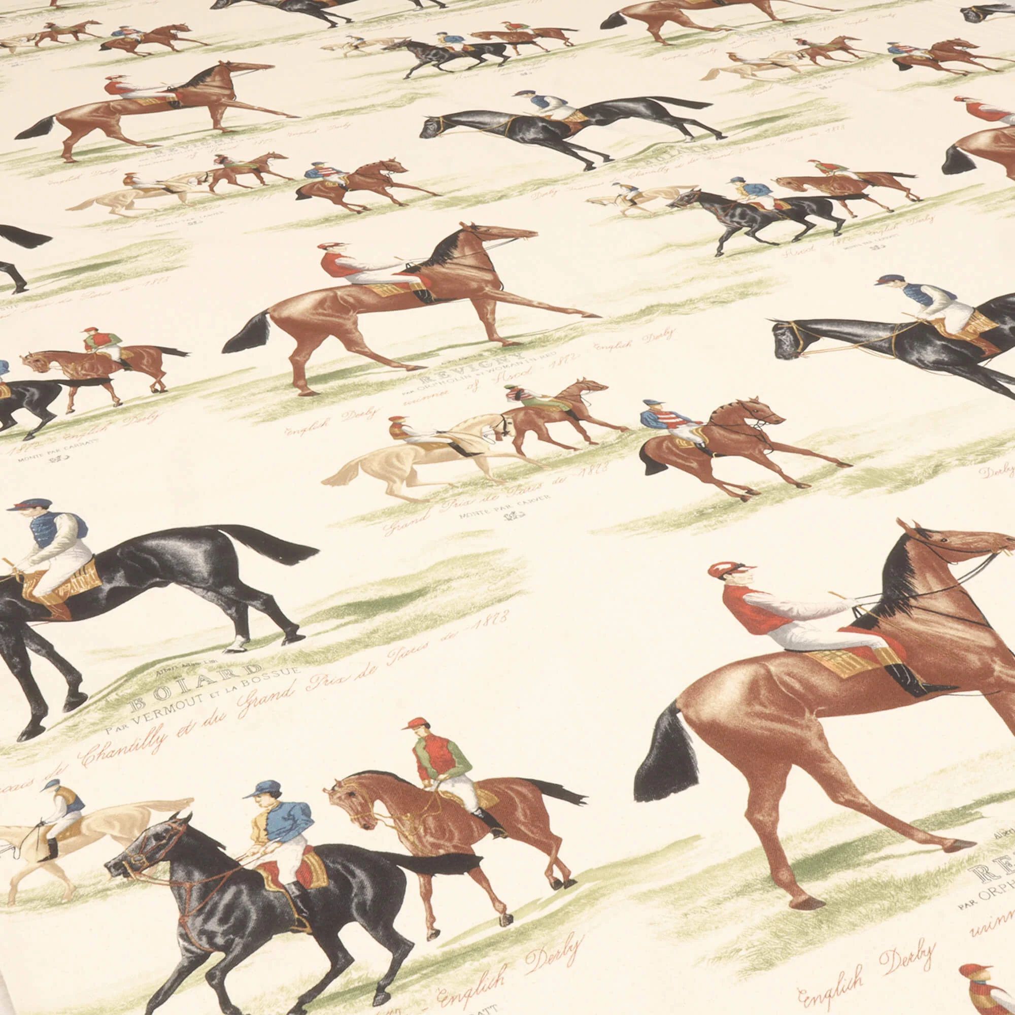 Derby Ascot Double Width Natural Fabric - Image 4