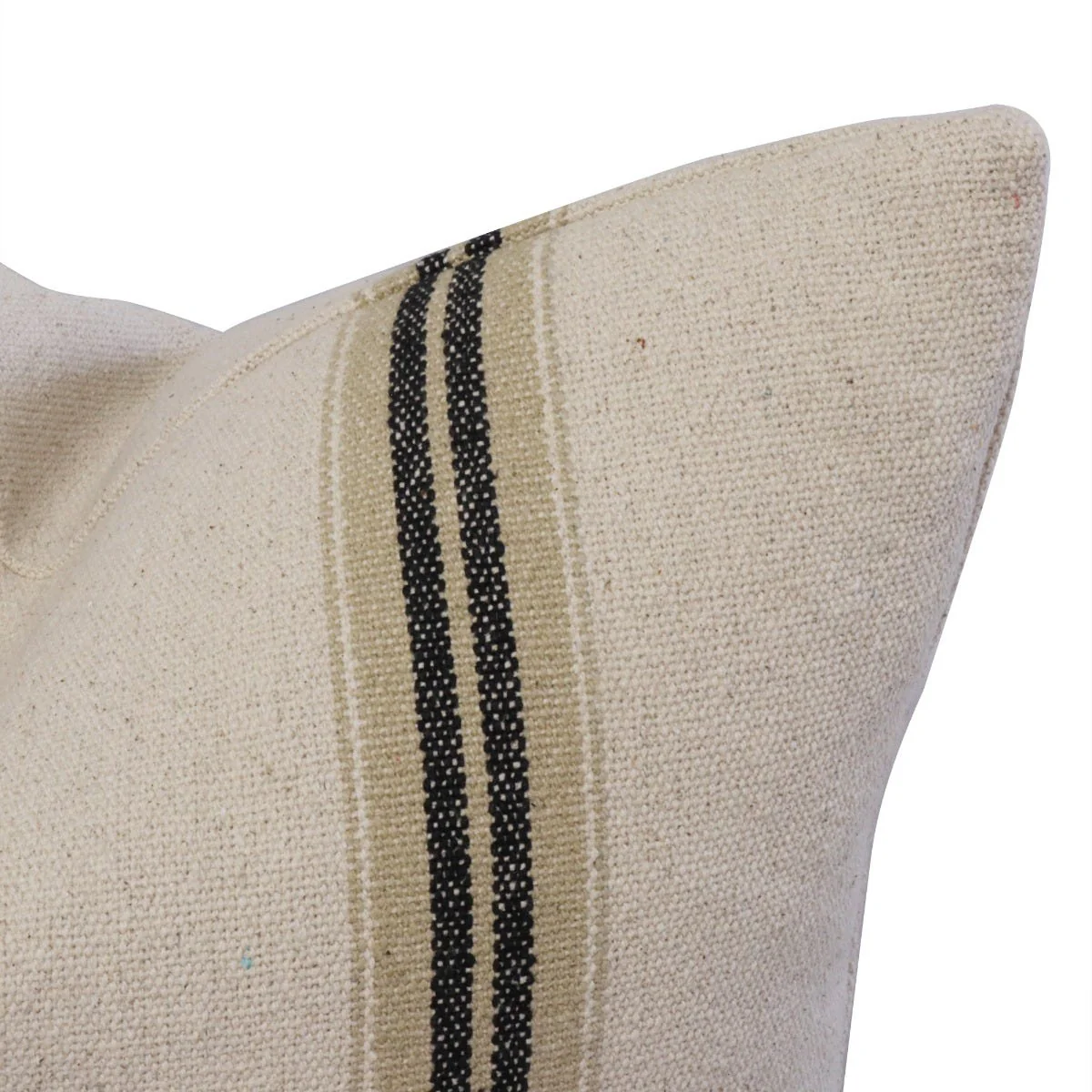 Donan Stripe Ebony Cushion - Image 5