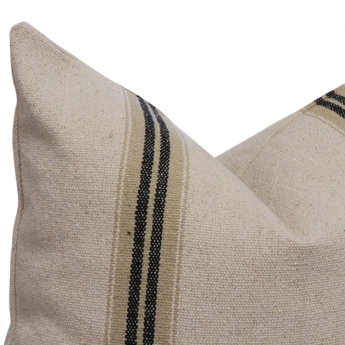 Donan Stripe Ebony Cushion - Image 6