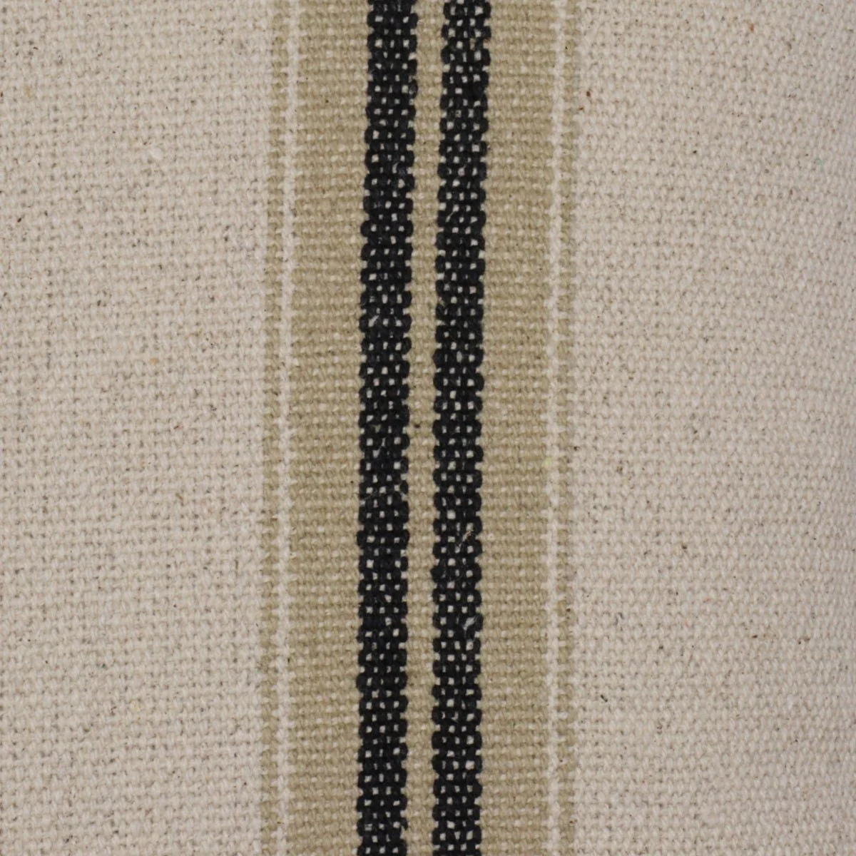 Donan Stripe Ebony Cushion - Image 7