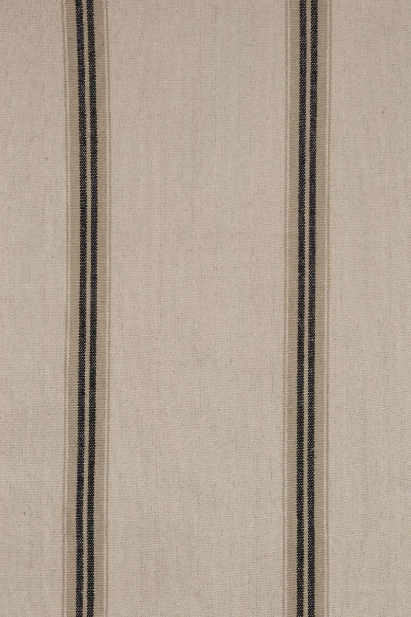 Donan Stripe Ebony Fabric